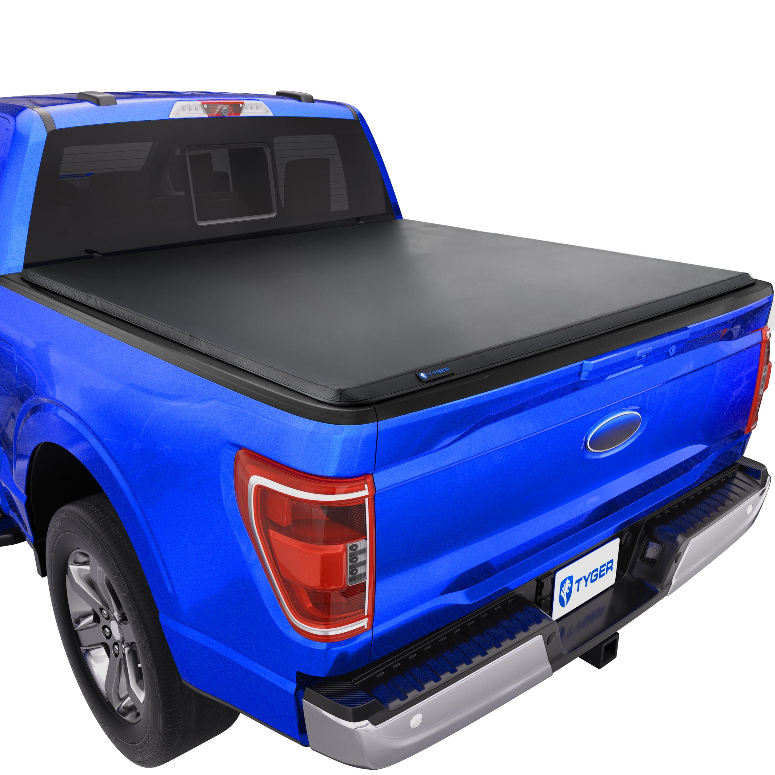 Tonneau Cover Tyger Auto T3 Soft Tri-fold Truck Bed Compatible with 2015-2026 Ford F-150 | 6.5' (79") Bed | TG-BC3F1042