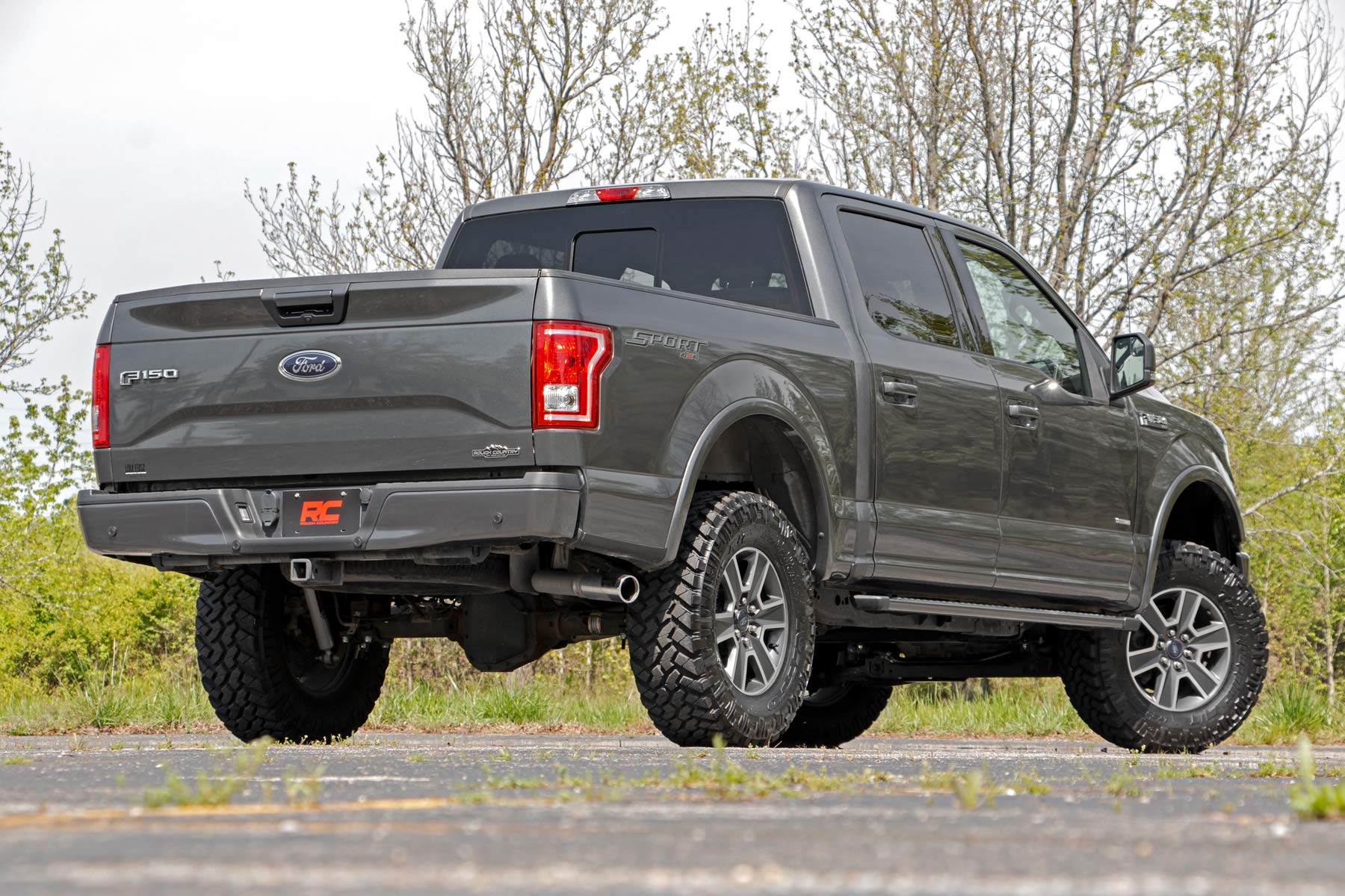 4" Rough Country Lift Kit w/N3 Struts for 2011-2013 Ford F-150 4WD - 57432