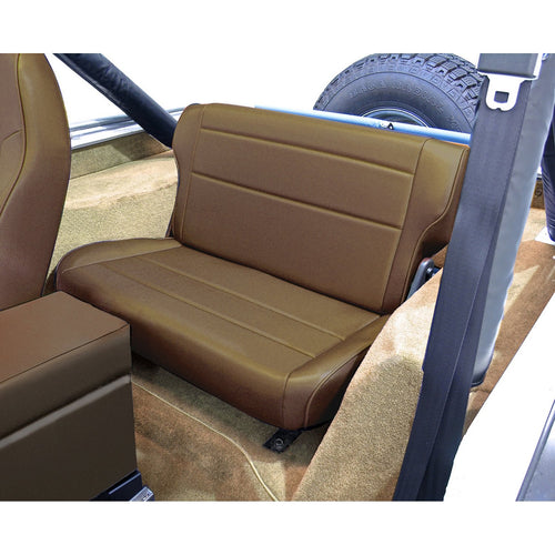 Rugged Ridge | Rear Seat, Fold/Tumble, Nutmeg | 13462.07 | Fits 1976-1995 Jeep CJ & Wrangler YJ