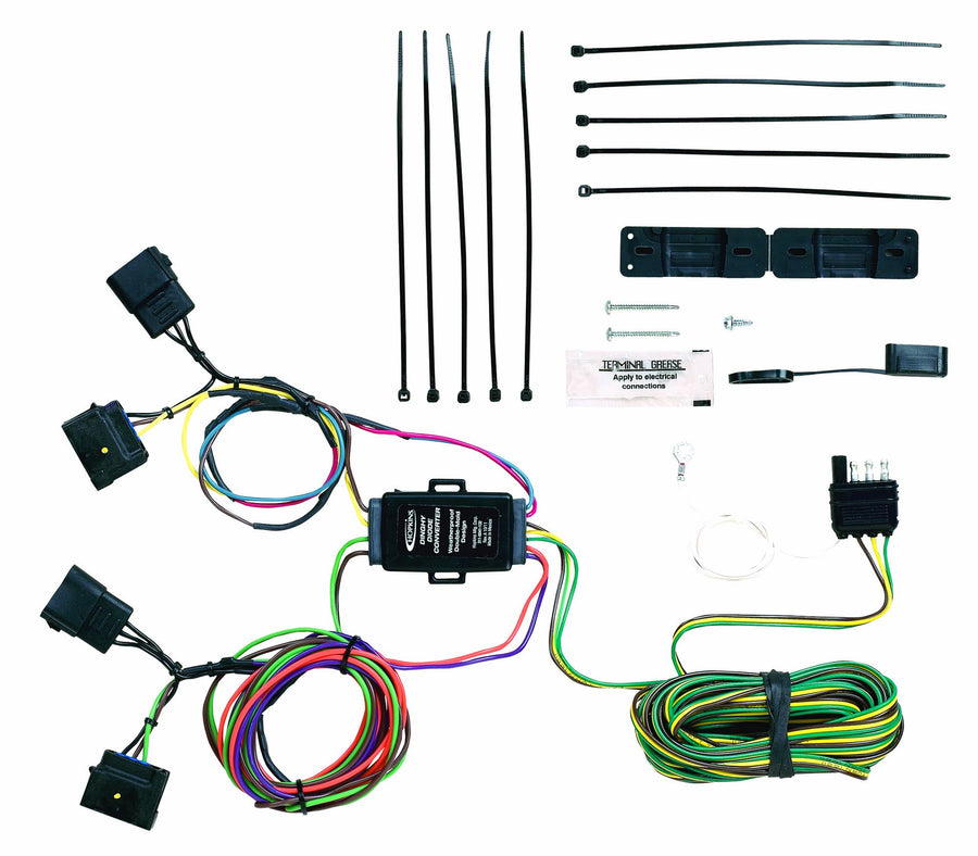 Towed Vehicle Wiring Kit Hopkins Towing Solutions 56006 Plug-in Simple