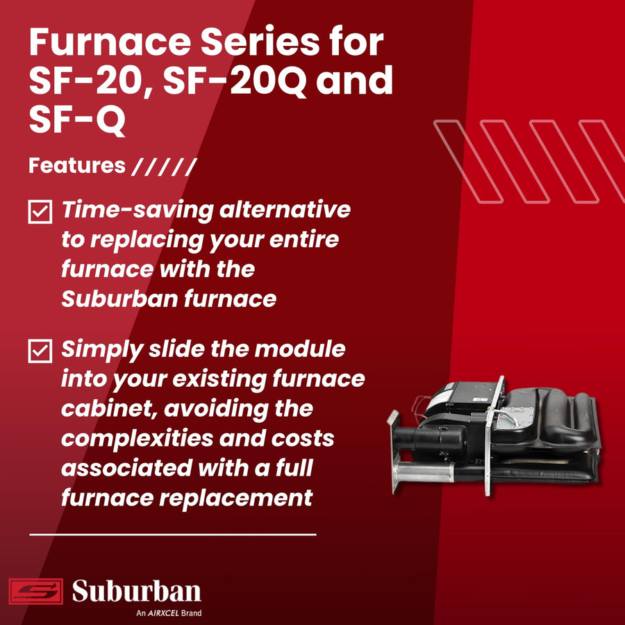 Suburban 20,000 BTU/h RP-20Q Replacement Core for Suburban Furnace Series SF-20, SF-20Q and SF-Q (2605A)