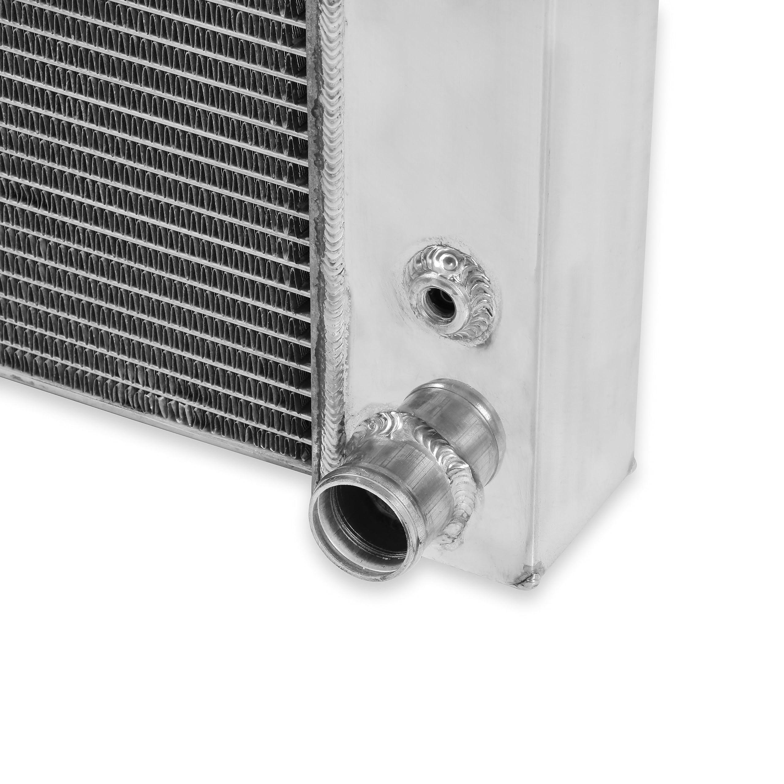 ALR87C4 Brothers Trucks Aluminum Radiator - Auto - V8-4 Row