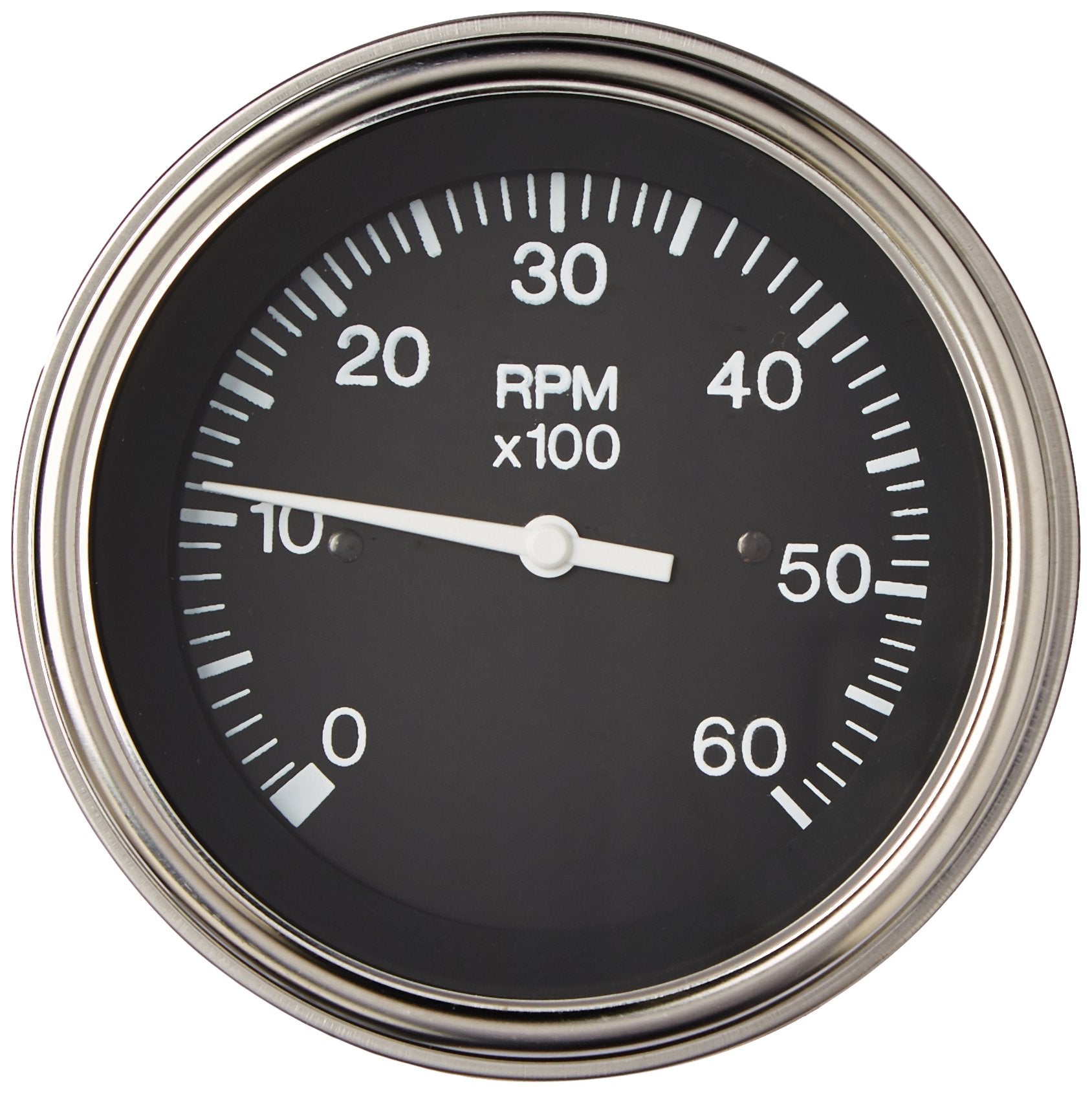 Heavy Duty Sierra International Electric Tachometer for Outboards & 4-Stroke Gas Engines, 3"