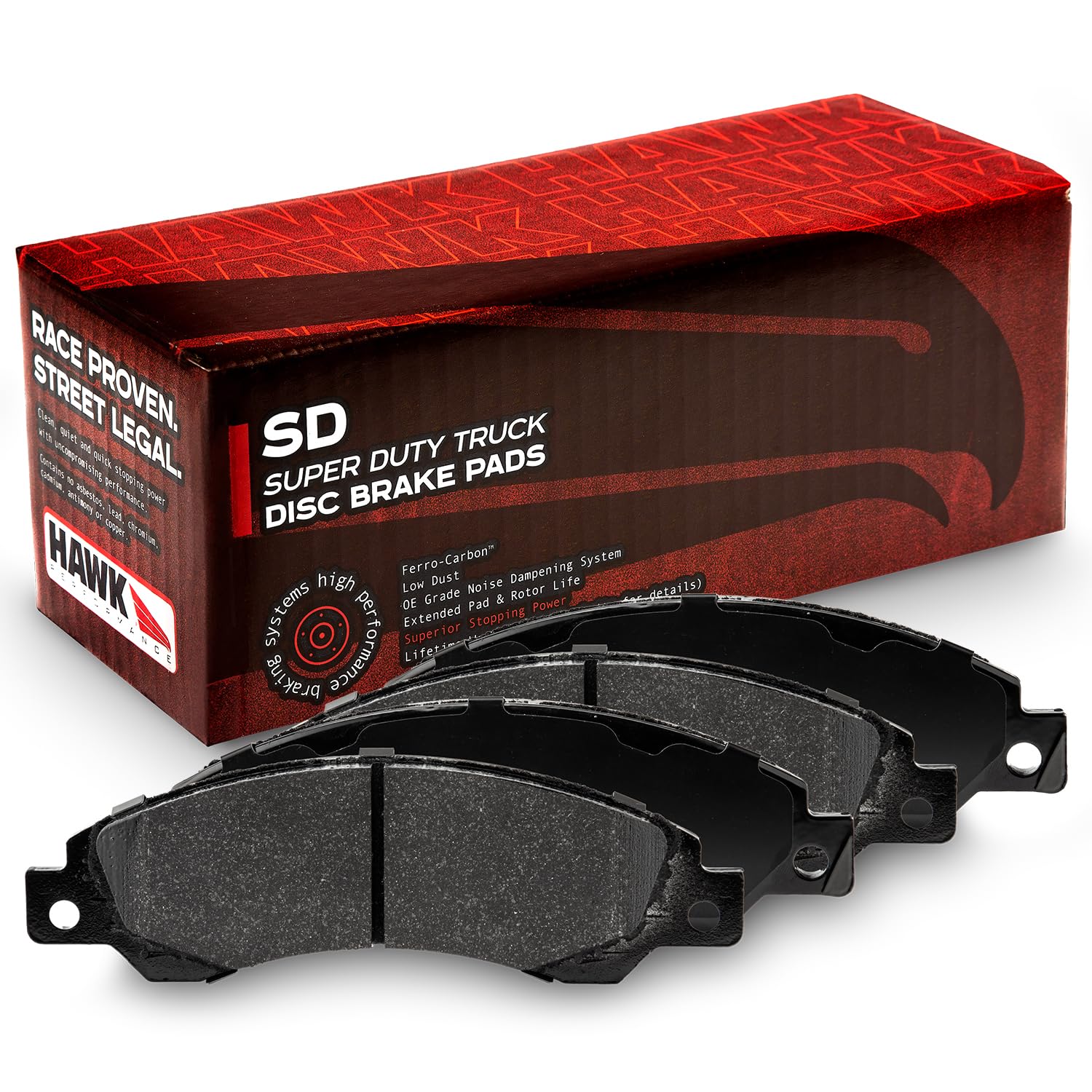 Hawk Performance Super Duty HB912P.710 Street Brake Pads