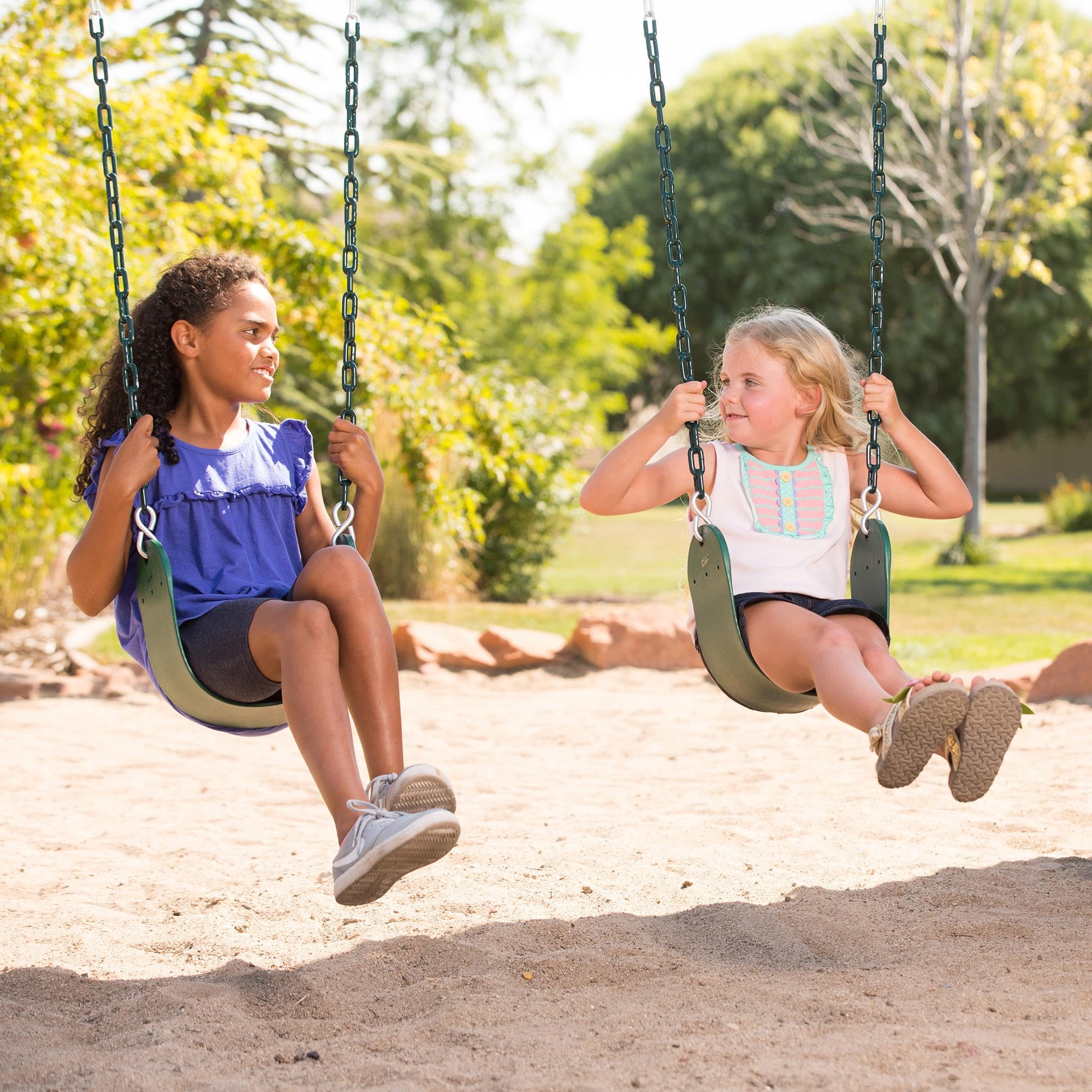 Adventure Tower Lifetime Swing Set Playset with Spider Swing