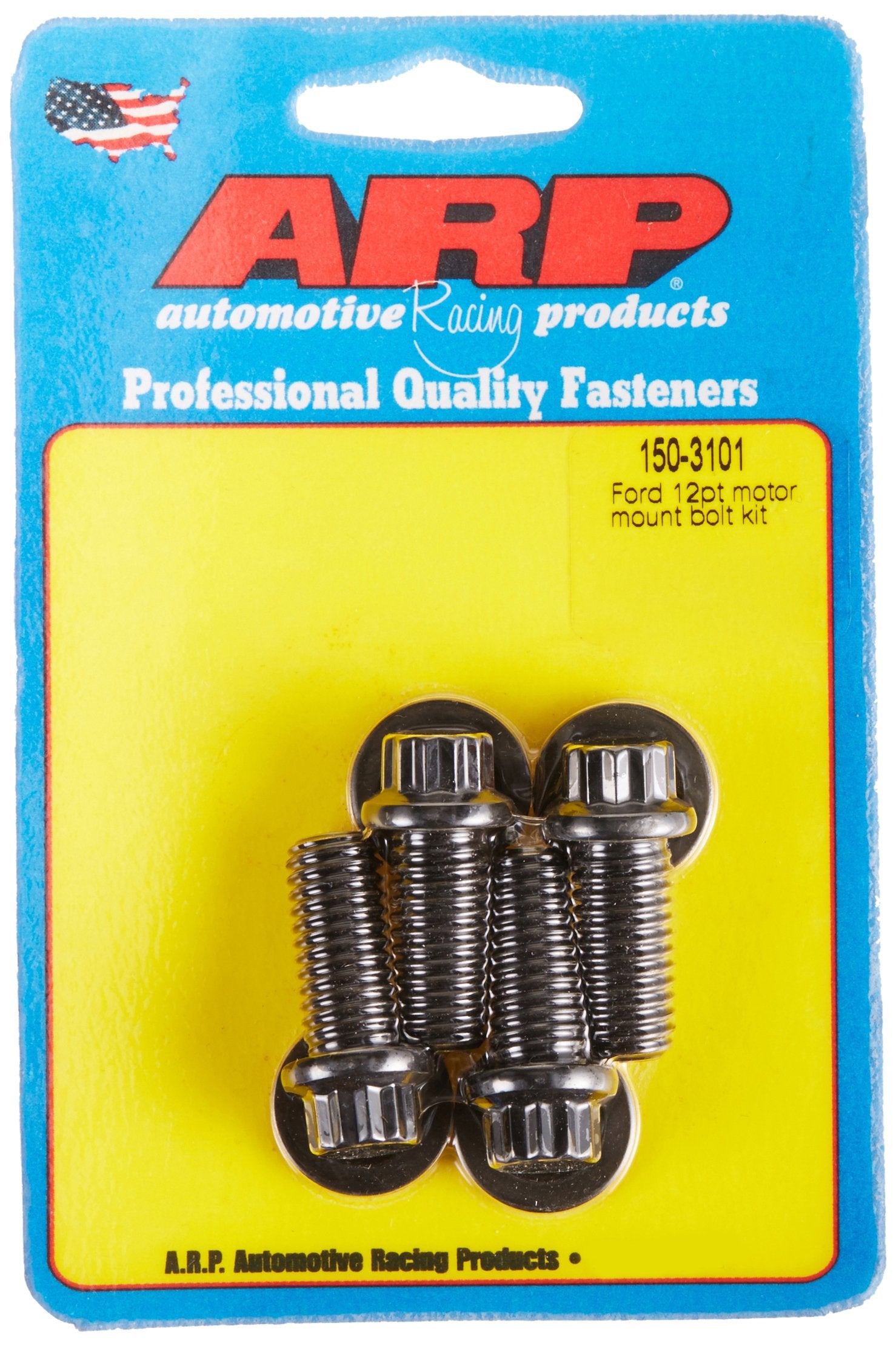 ARP 12-Point Windsor Motor Mount Bolt Kit for Small Block Ford 150-3101