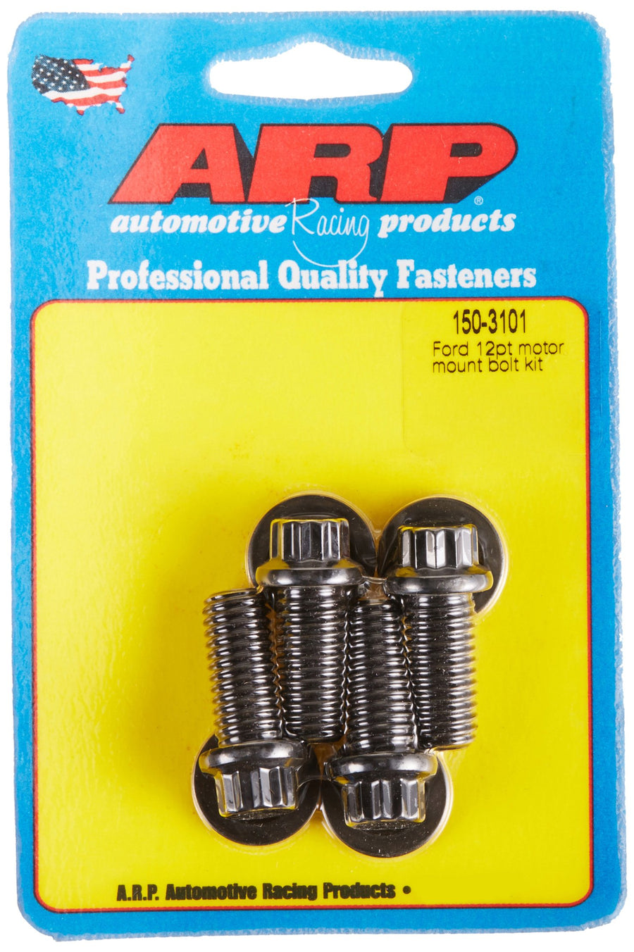 ARP 12-Point Windsor Motor Mount Bolt Kit for Small Block Ford 150-3101