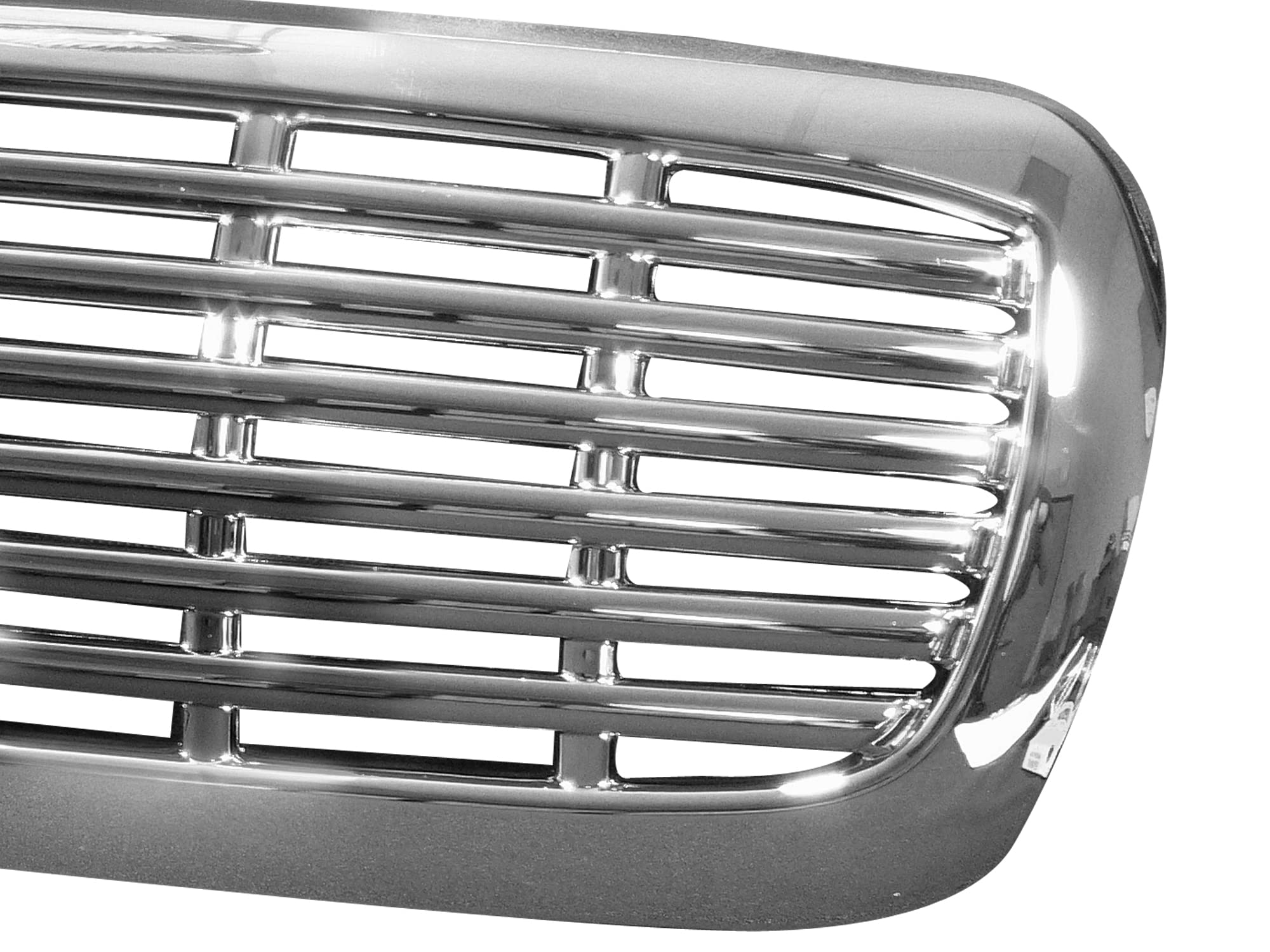 7147706 Armordillo USA Horizontal Front Grill Grille - Chrome Fits 1997-2004 Dodge Dakota