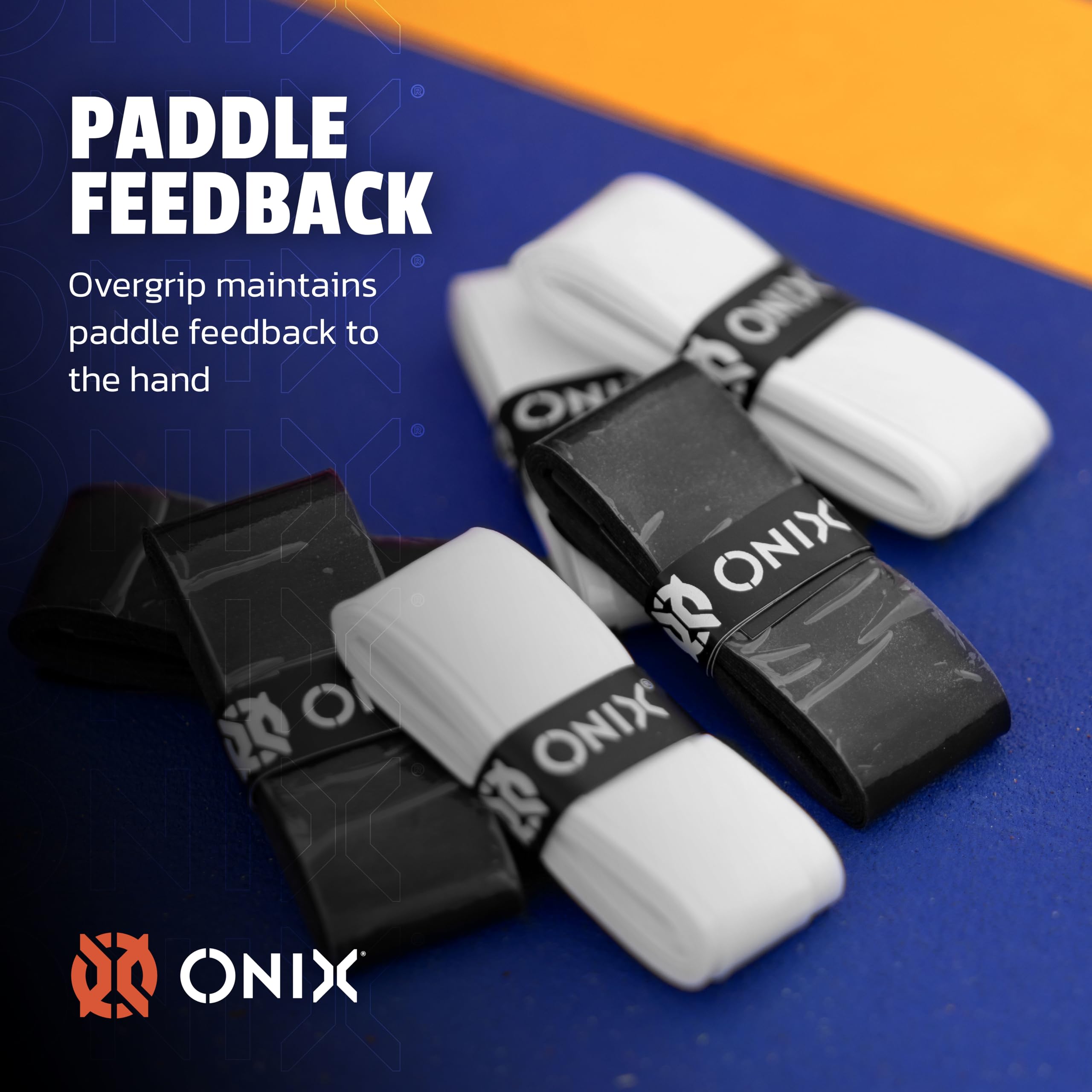 White ONIX Pickleball Paddle Overgrip