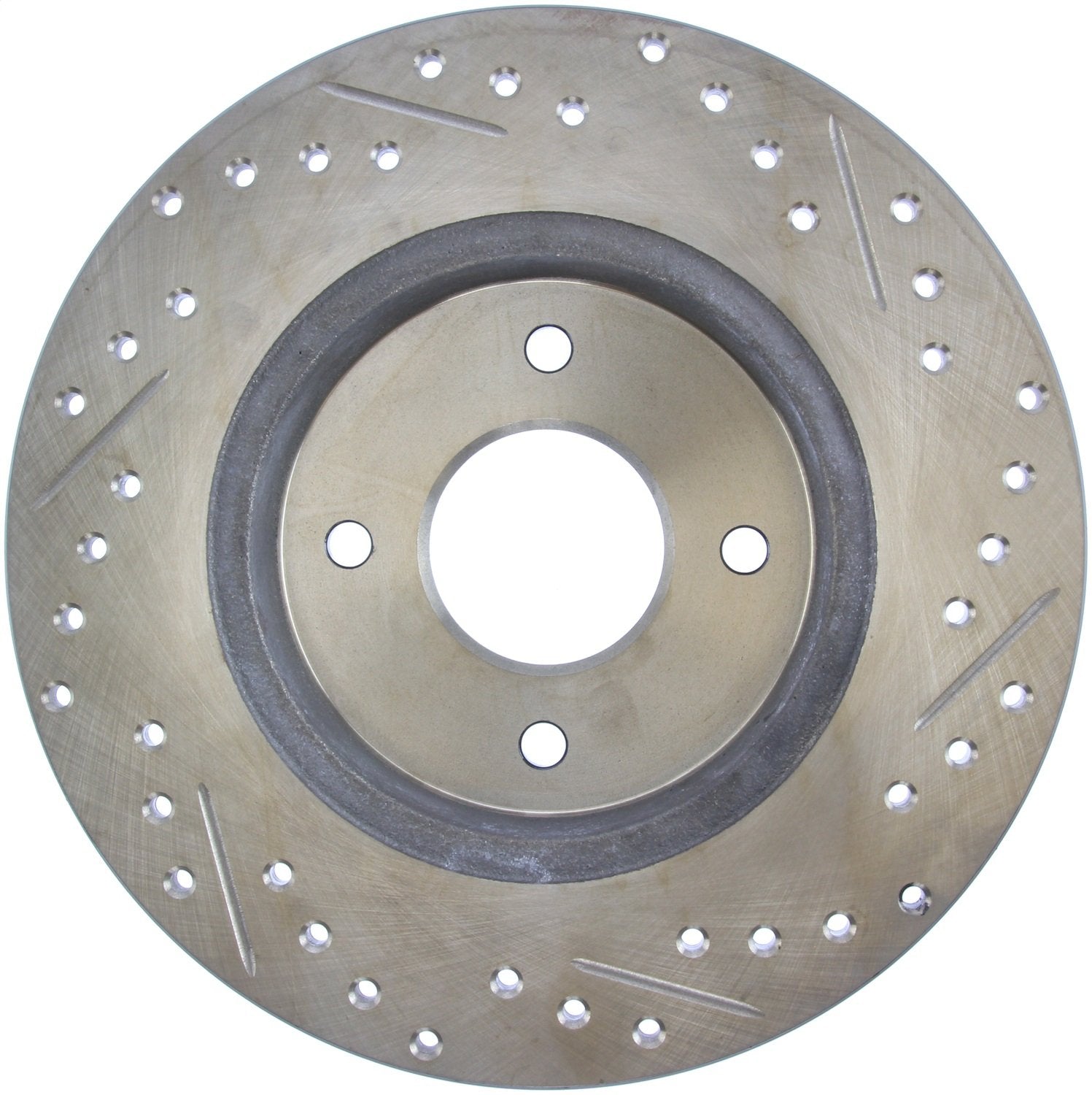 Sport Drilled/Slotted Brake Rotor StopTech 127.42021R (Rear Right), 1 Pack