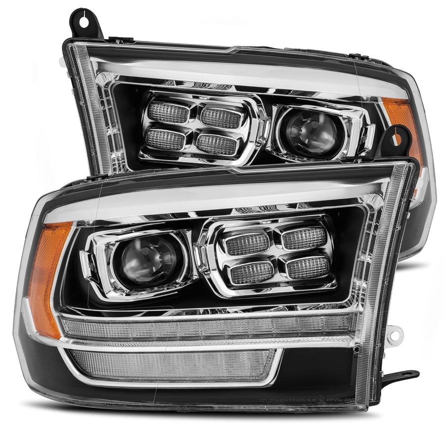880522 AlphaRex USA LUXX Series LED Projector Headlights fits Dodge Ram 1500