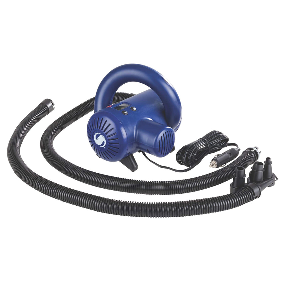 High-Pressure Sevylor Electric Pump 12V Portable Air Pump for Paddle Boards Kayaks Inflatables and Balloons - 15 PSI