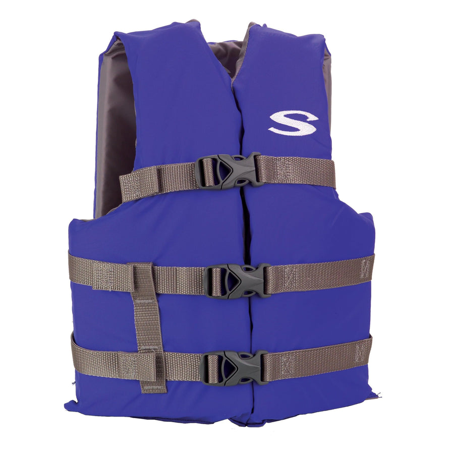 Stearns Classic Kids Life Vest, USCG Approved Type III Life Jacket for Kids Weighing Under 90lbs, Great for Boating, Swimming, Watersports, & More