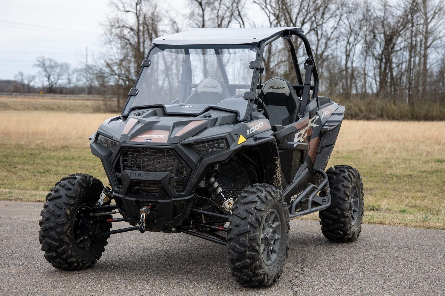Rough Country Rock Sliders for RZR XP 1000 Polaris | 2-Seater - 93064