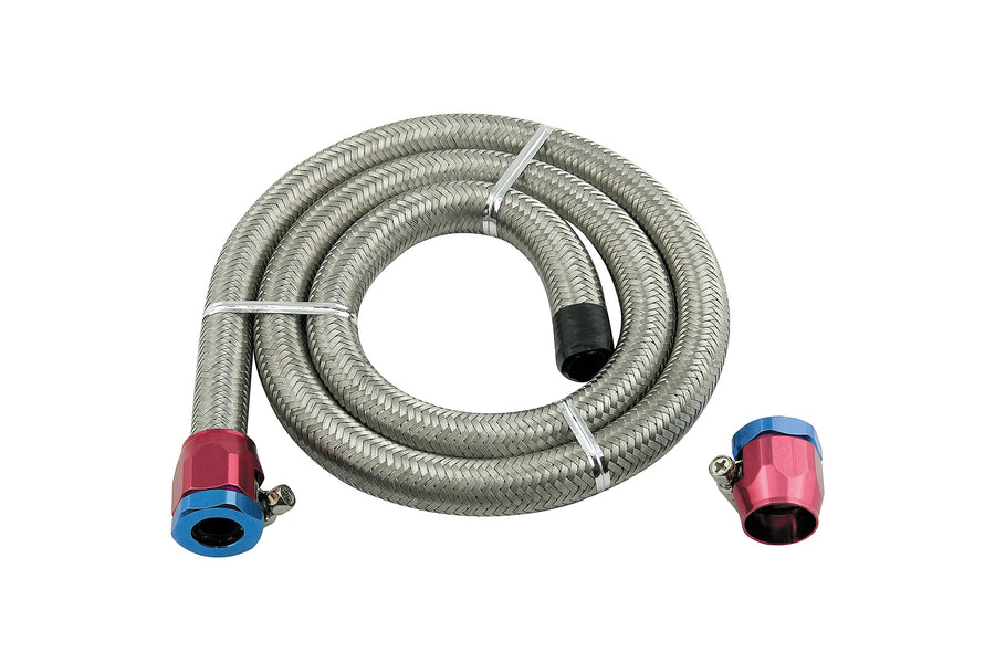 Universal Mr. Gasket 1526 Steel Braided Fuel Line