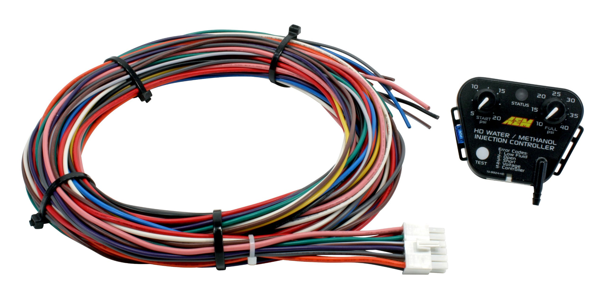 V2 AEM (30-3301) 5-Gallon Water/Methanol Injection Kit with HD Controller and Internal MAP Sensor