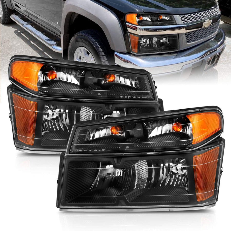 Usa Anzo 111451 Fits 04-06 COLORADO PROJECTOR HEADLIGHTS