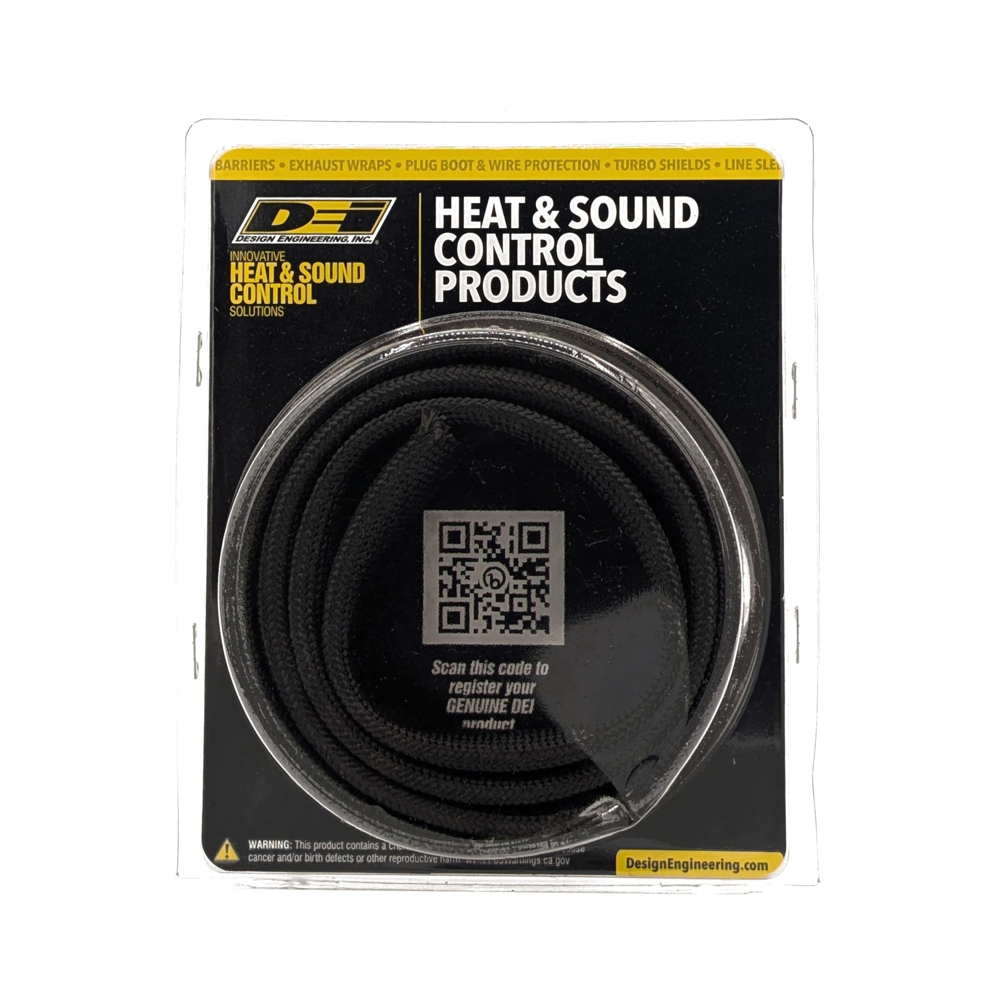 Black Titanium Design Engineering 10589 1" ID x 36" Protect-A-Sleeve with LR Technology