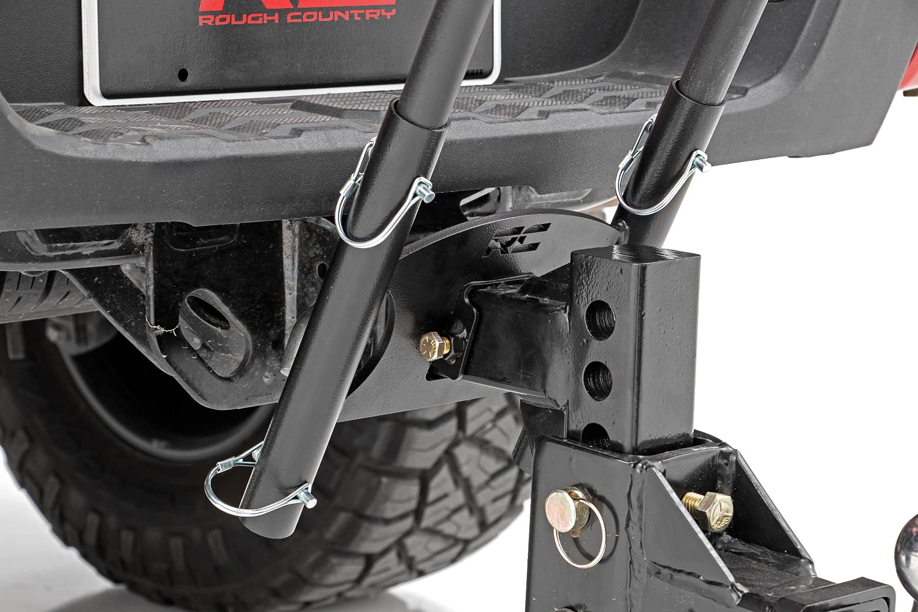 Rough Country 2" Hitch Universal Dual Flag Pole Holder - 117500