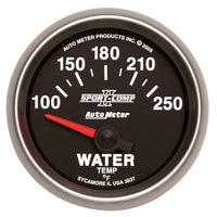 Auto Meter Sport Comp II 3637 Electric Water Temperature gauge
