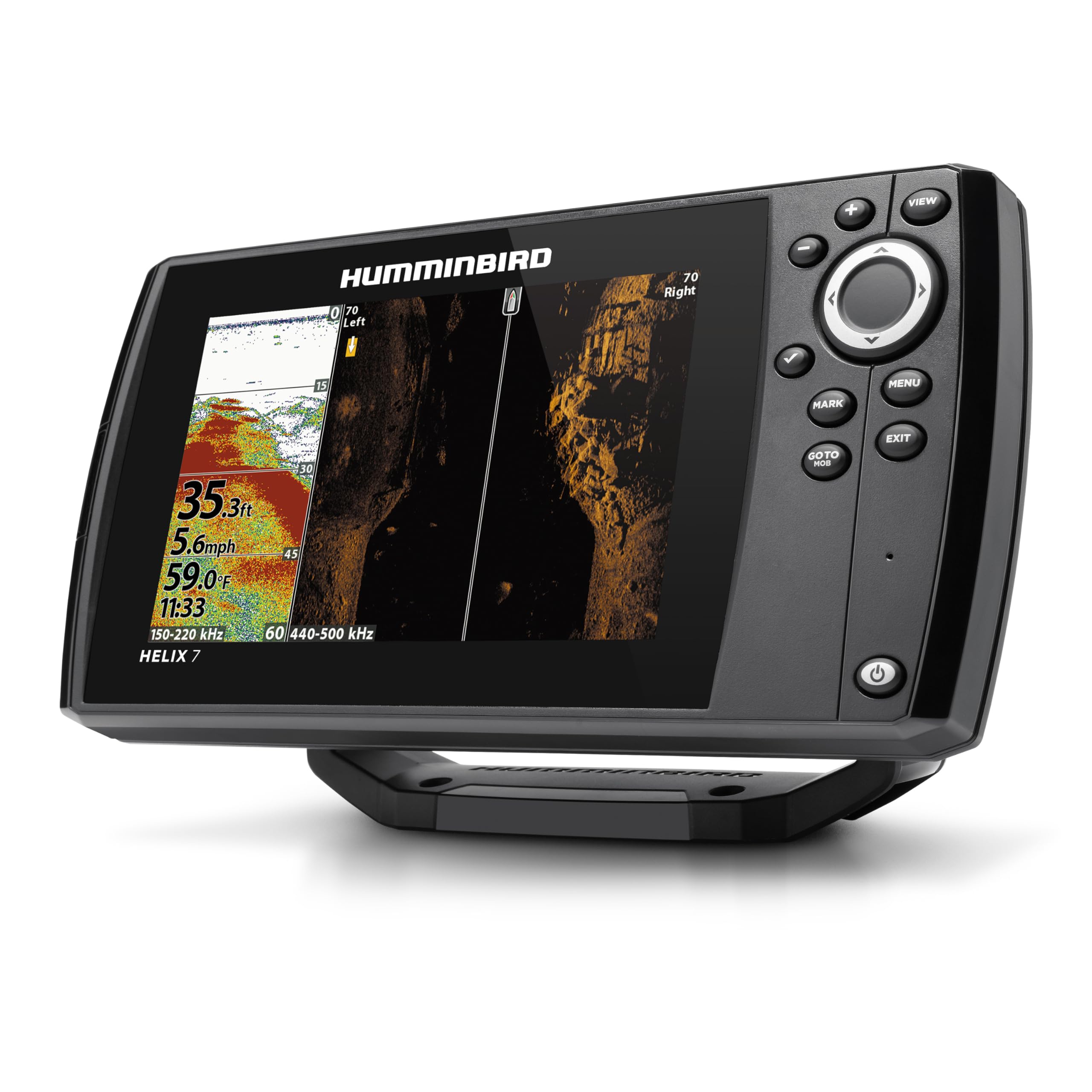 Helix 7 Humminbird Chirp SI GPS G4, Black (Renewed)