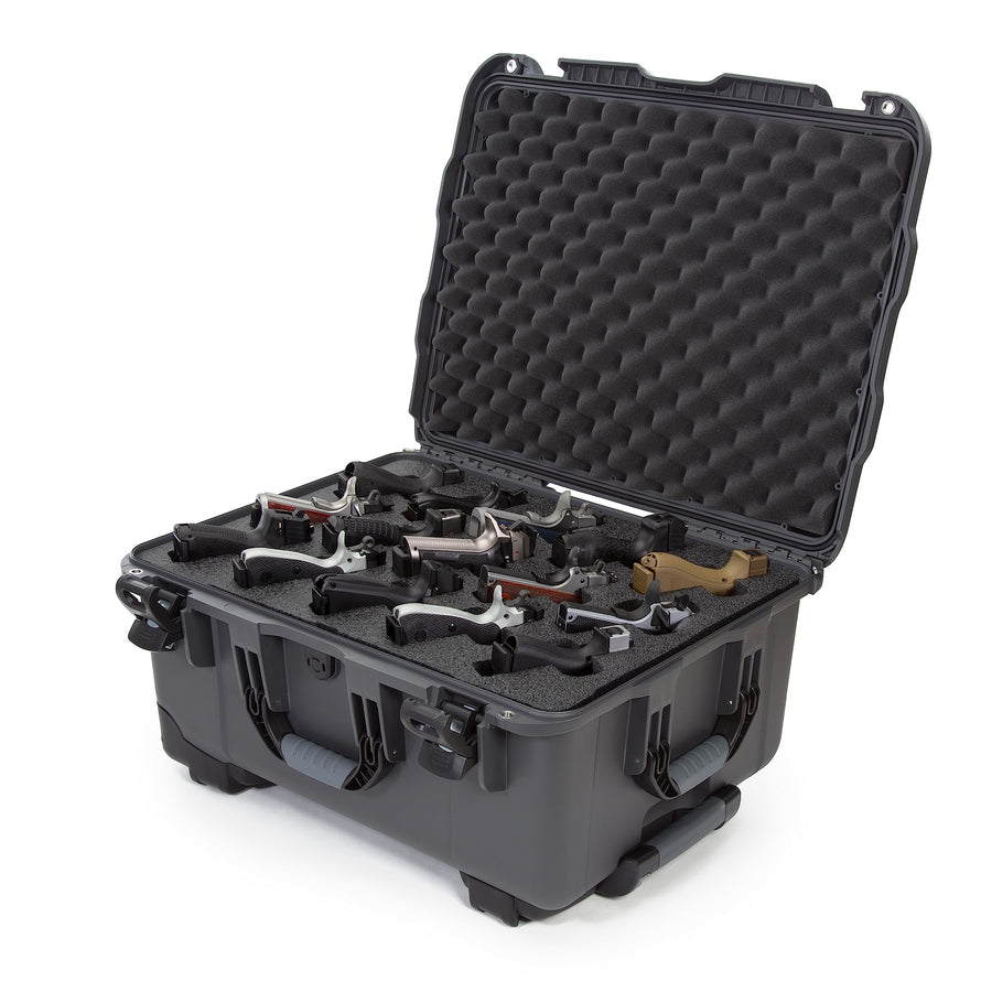 Gun/Pistol Nanuk 950 Waterproof Hard Case w/Foam Insert for 15UP - Graphite (950-15UP7)