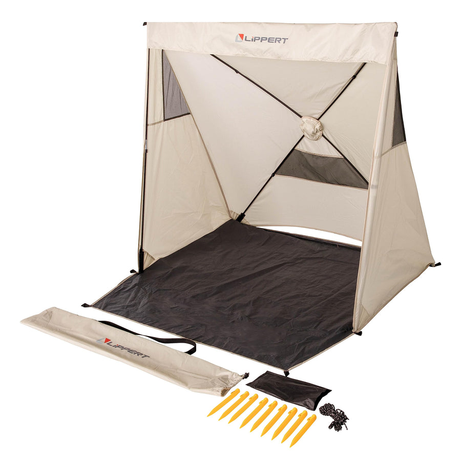 Lippert Popup Sun Shelter for Camping, Beach Trips and Outdoor Concerts - Hideout Picnic