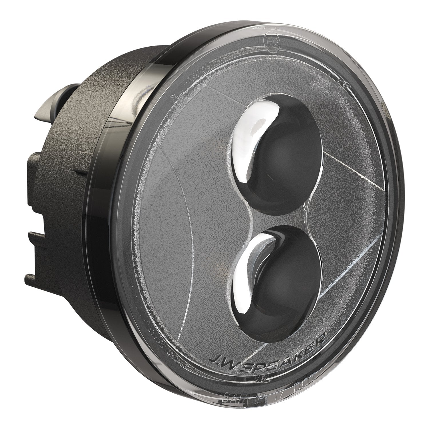 Model 239 J2 12V DOT/ECE LED Round Turn Signals J.W. Speaker 0346493 with Clear Lens - 2 Light Kit