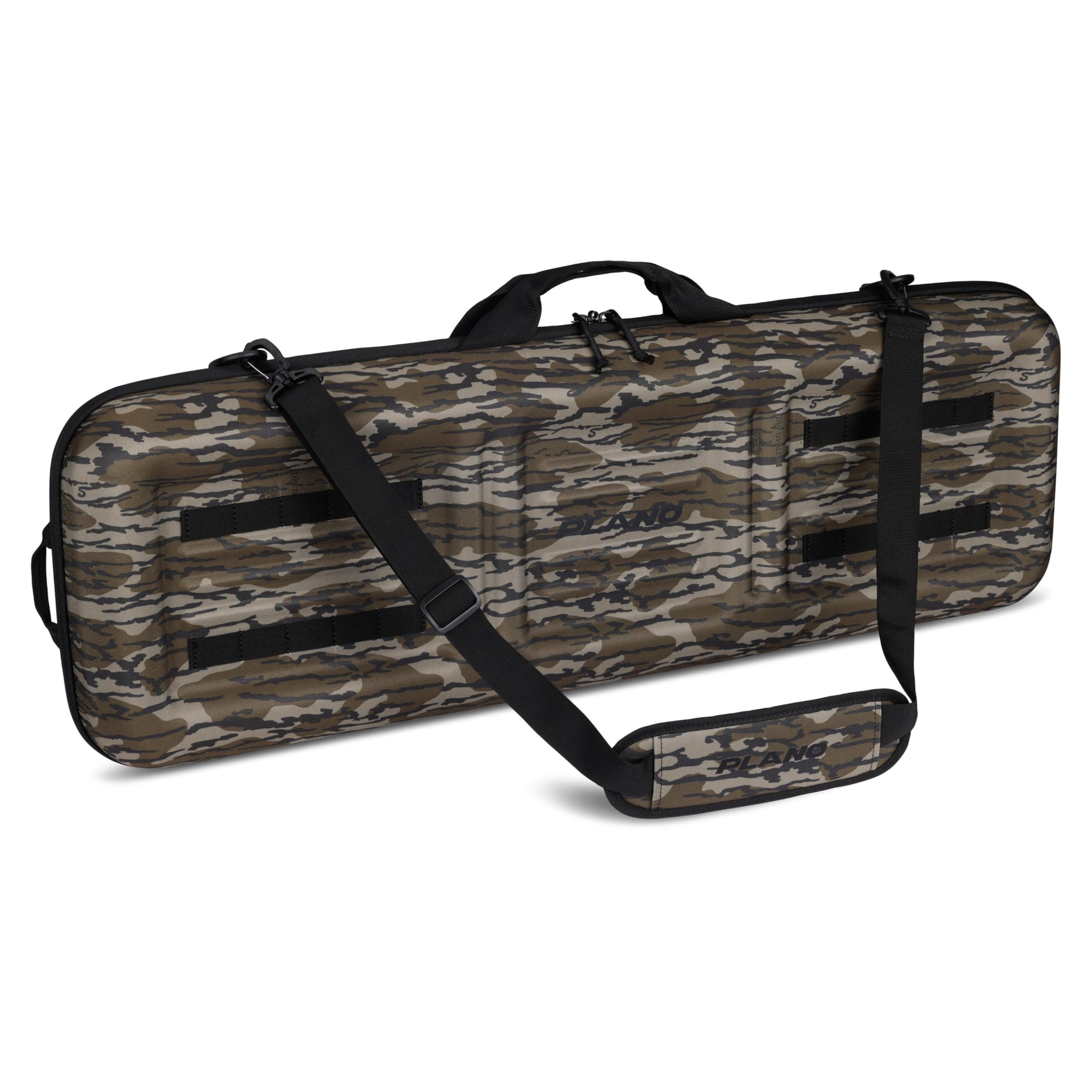 Plano Rifle Case Diverge, 38 in., Lightweight and Durable Gun Carrying Case, Detachable, Padded Shoulder Strap, High-Density Foam Inserts, Webbing Straps for Attachable Accessory Bags