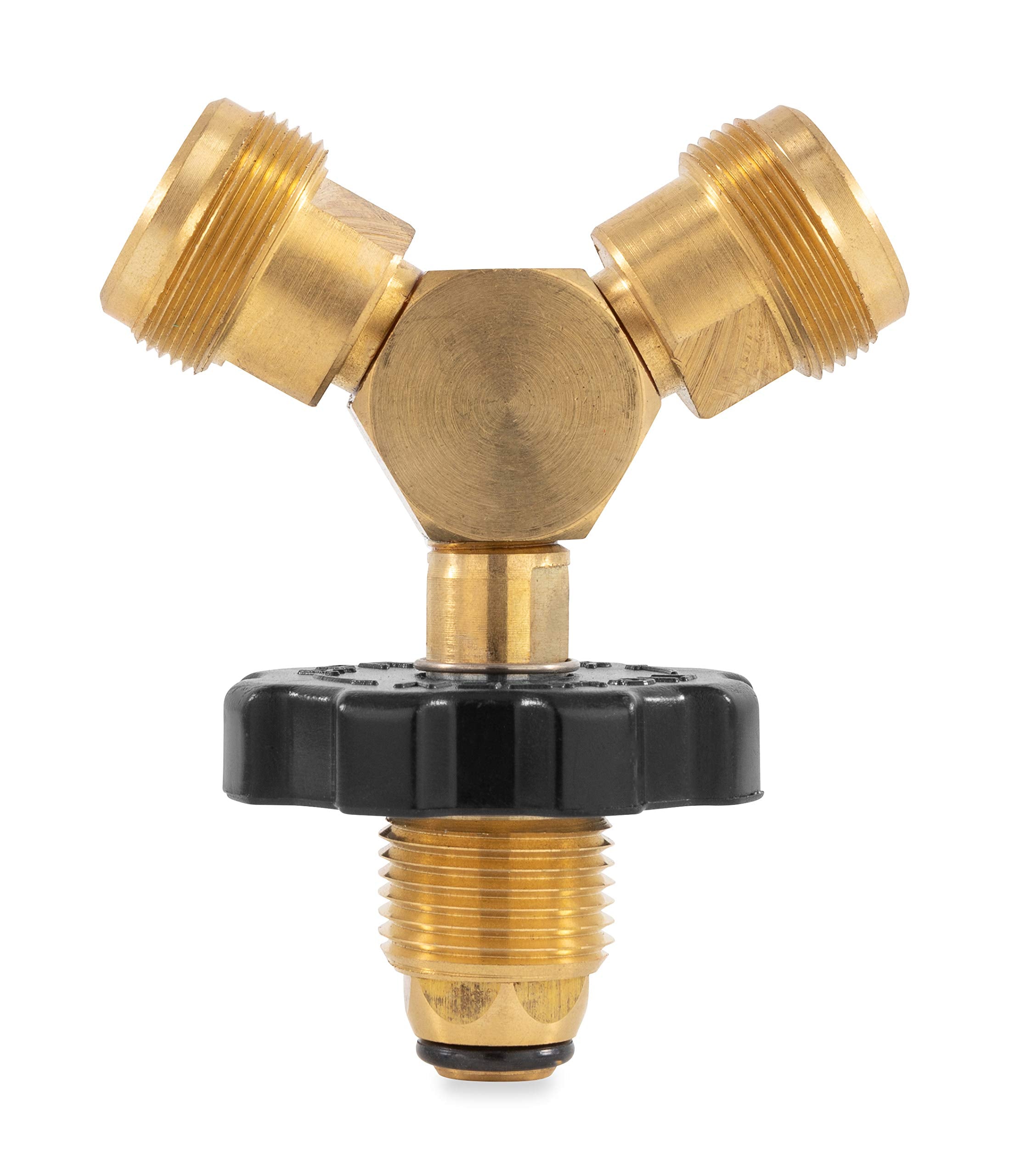 Propane Camco 59893 Adapter with Handwheel 'Y'