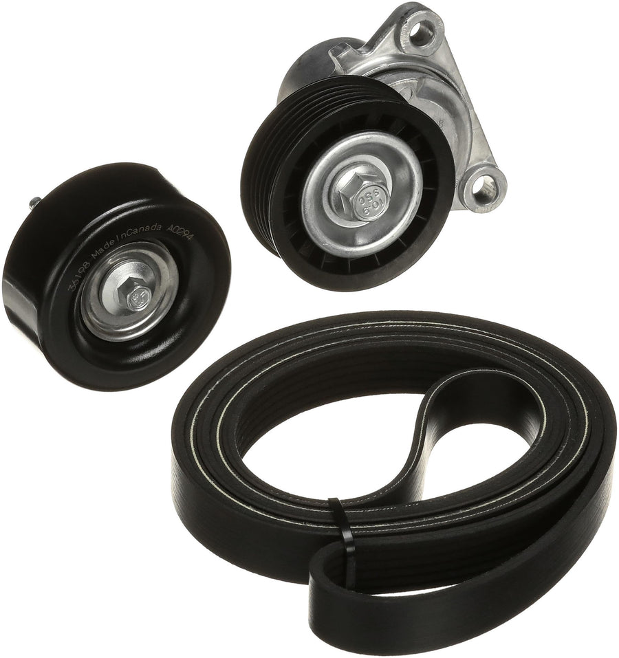 Complete Gates Serpentine Belt Drive Component Kit 90K-38408