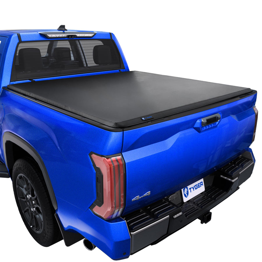 Tyger Auto T3 Soft Tri-fold Tonneau Cover Compatible with 2022-2026 Toyota Tundra | 5.5' (67") Bed | TG-BC3T1062
