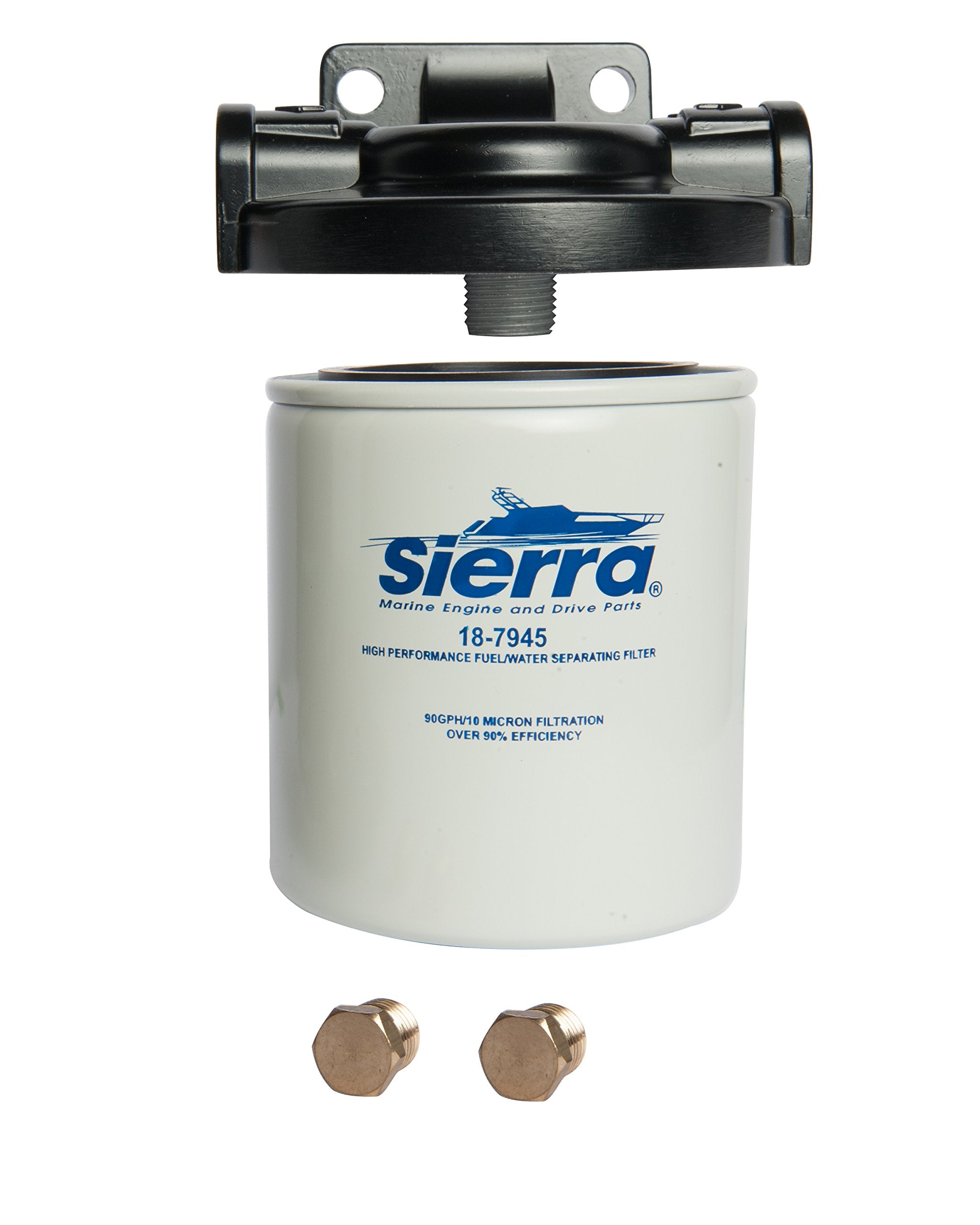 18-7982-1 Sierra International Marine Fuel Water Separator Kit, white