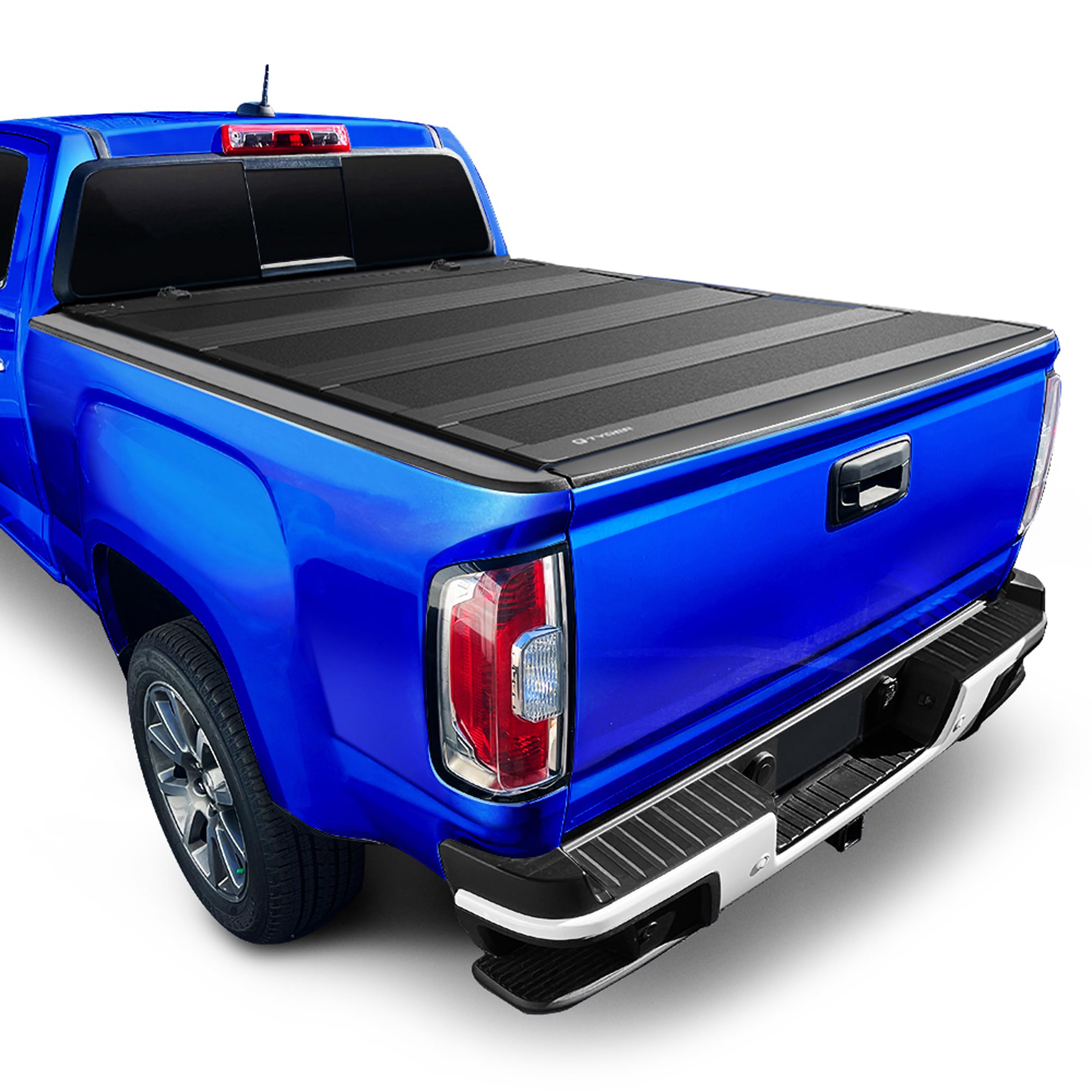 Tyger Auto T4 Hard Alloy Flip-Up Low Profile Truck Bed Tonneau Cover Compatible with 2015-2026 Chevy Canyon GMC Colorado (Not fit Trail Boss) | 5'2" (62") Bed | TG-BC4C4413