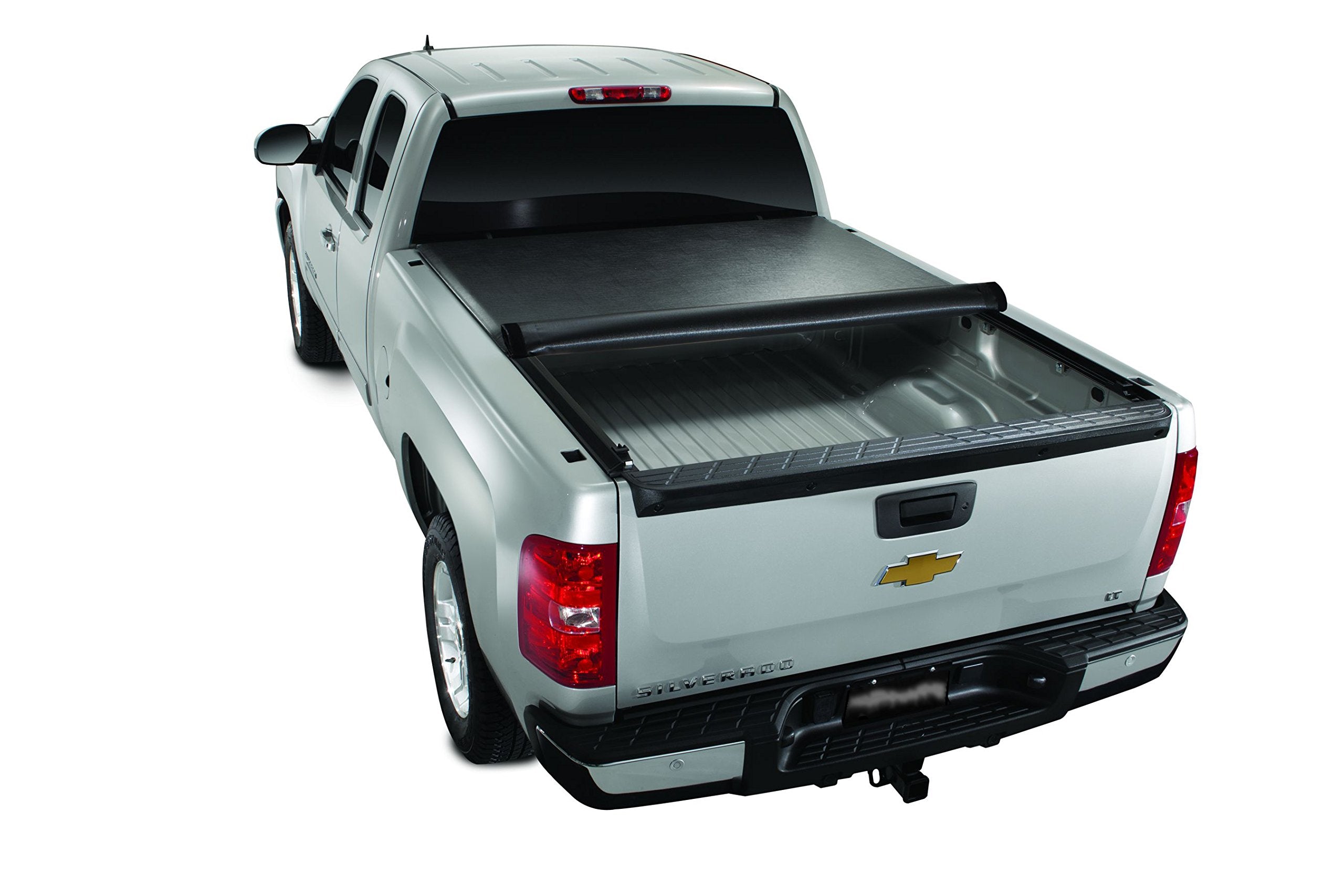 Soft Roll-Up TrailFX Tonneau Cover Fits Ford Ranger 5 Foot Bed 2019-2023 Lockable with Tailgate Handle Black Vinyl with Aluminum Rails Low Profile Hook and Loop Installation TFX3211