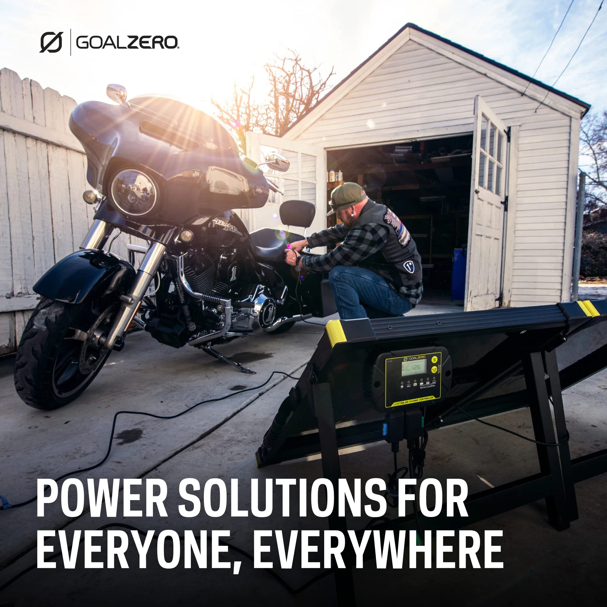 Goal Zero Boulder 100 Briefcase Solar-Panel Charging Kit, 12-Volt Battery Charger, Portable Kit with 10-Amp Charge Controller, Flexible Solar-Panel Pair, and Customizable Connections