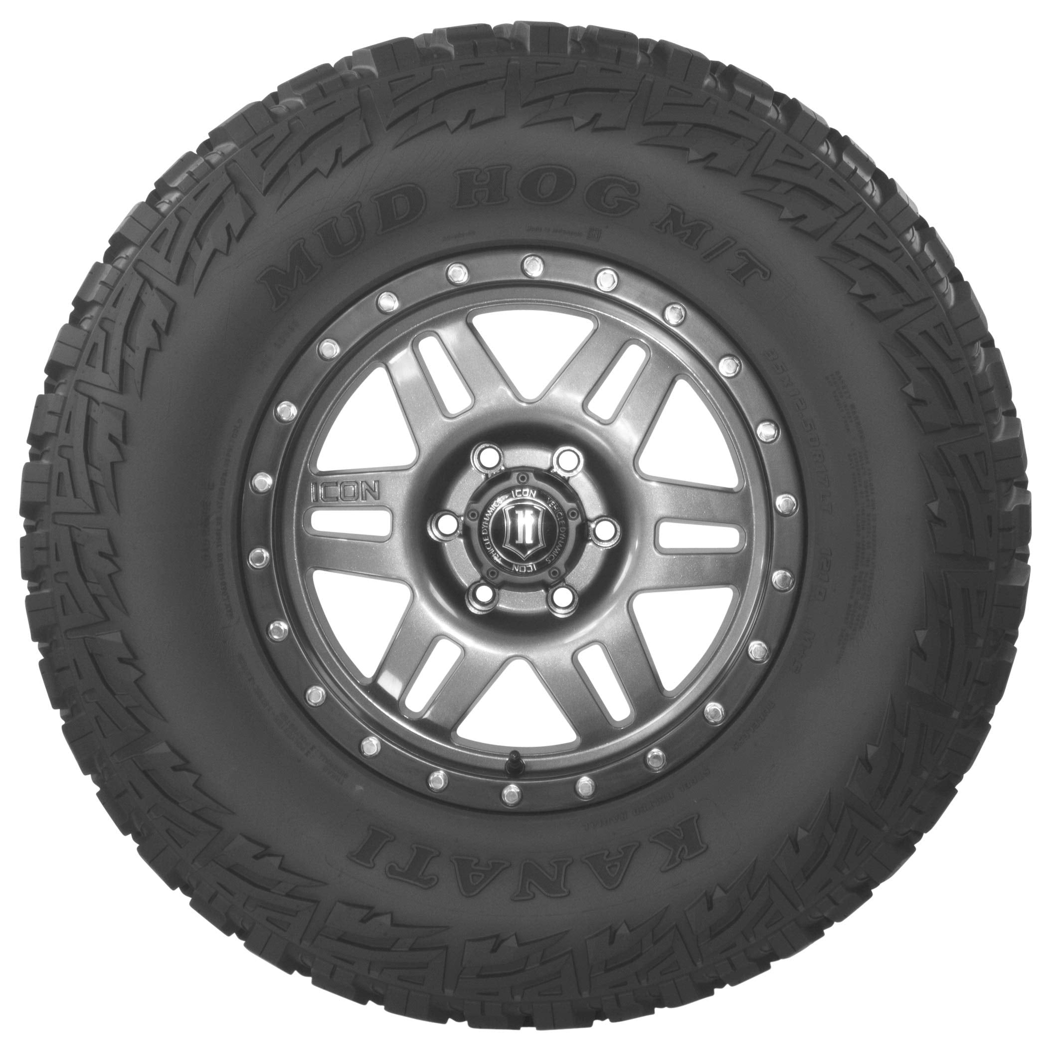 Mud-Terrain KANATI MUD HOG 35X12.50R17LT LRE 121Q Tire Only Light Truck