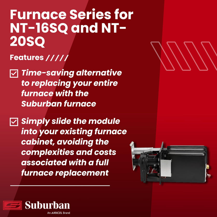 Suburban 16,000 BTU/h RP-16NQ Replacement Core for Furnace Series NT-16SQ and NT-20SQ (2611A)