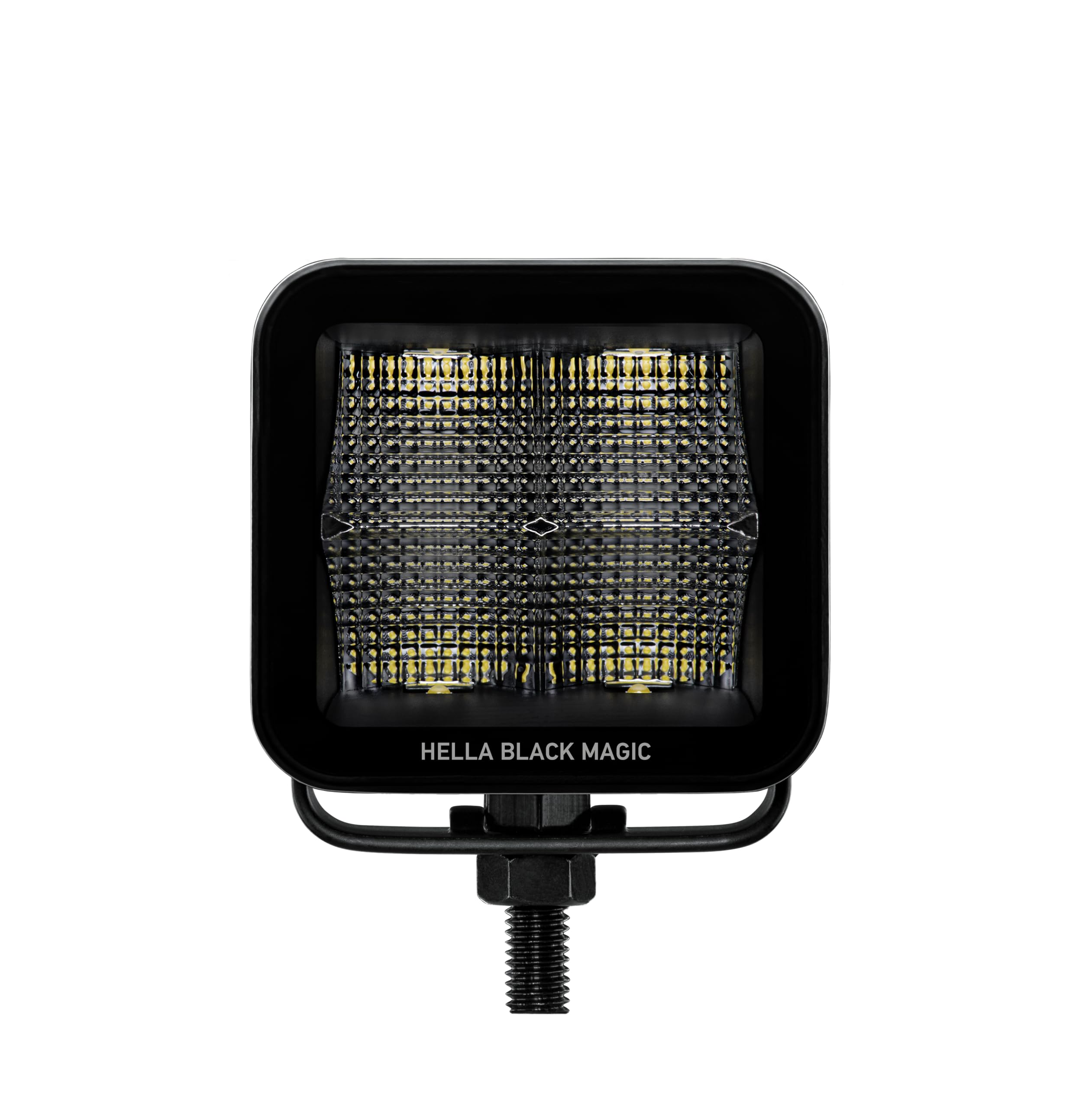 HELLA 1FA 358 176-801 LED-Spotlight - Cube Kit Black Magic 2.7" - 12/24V - mounting - Short distance lighting - Cable: 500mm - Plug: DEUTSCH plug - Kit - Quantity: 2
