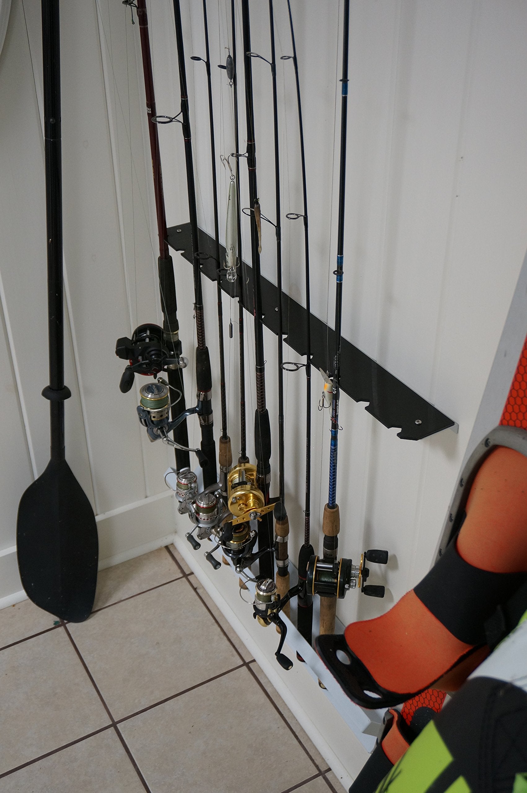 Wall-Mount Viking Rod Rack