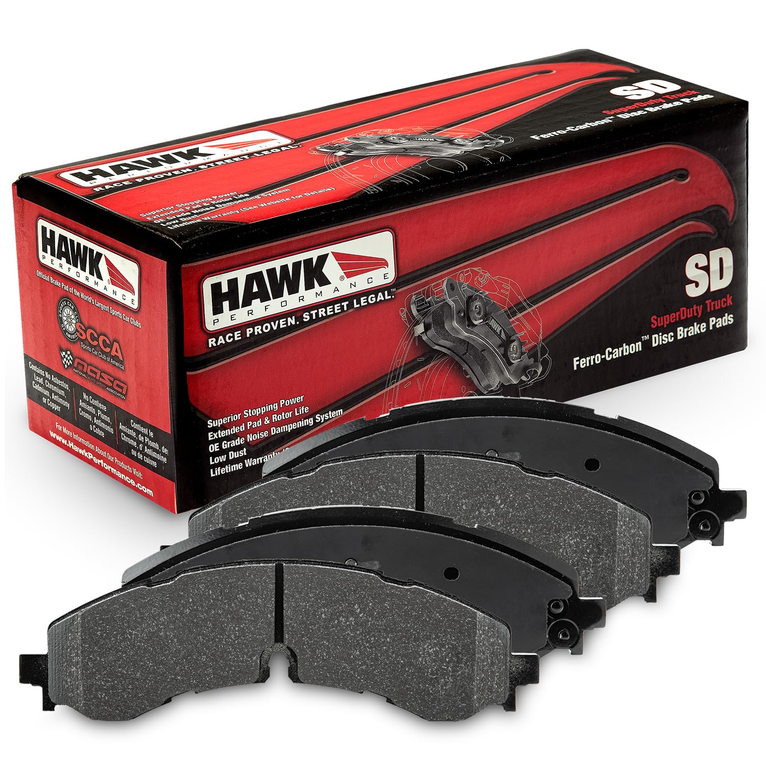 Super Duty Hawk Performance HB932P.765 Brake Pads Street