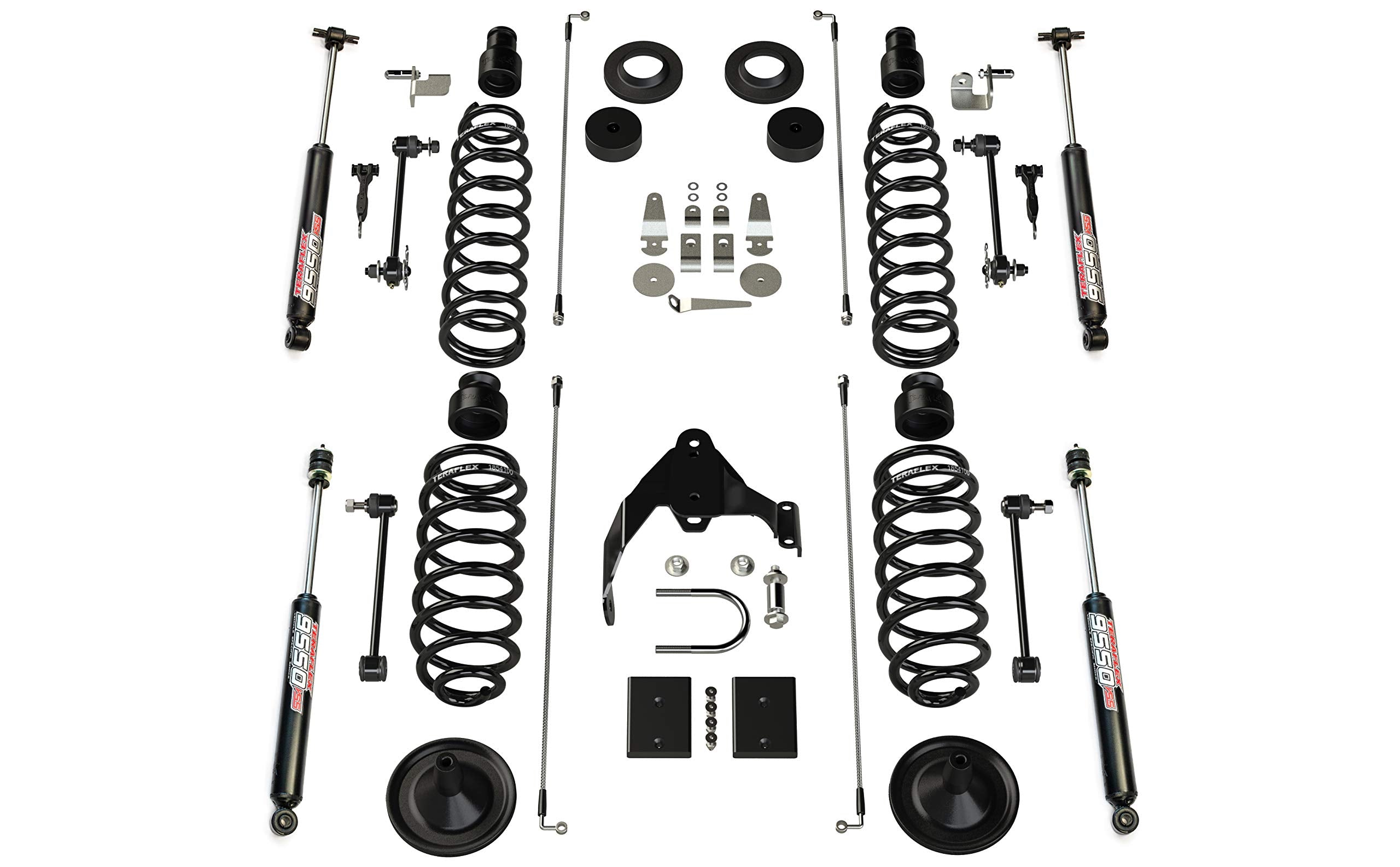 4” Lift Kit TeraFlex JK 2-Door w/ 9550 VSS Shocks