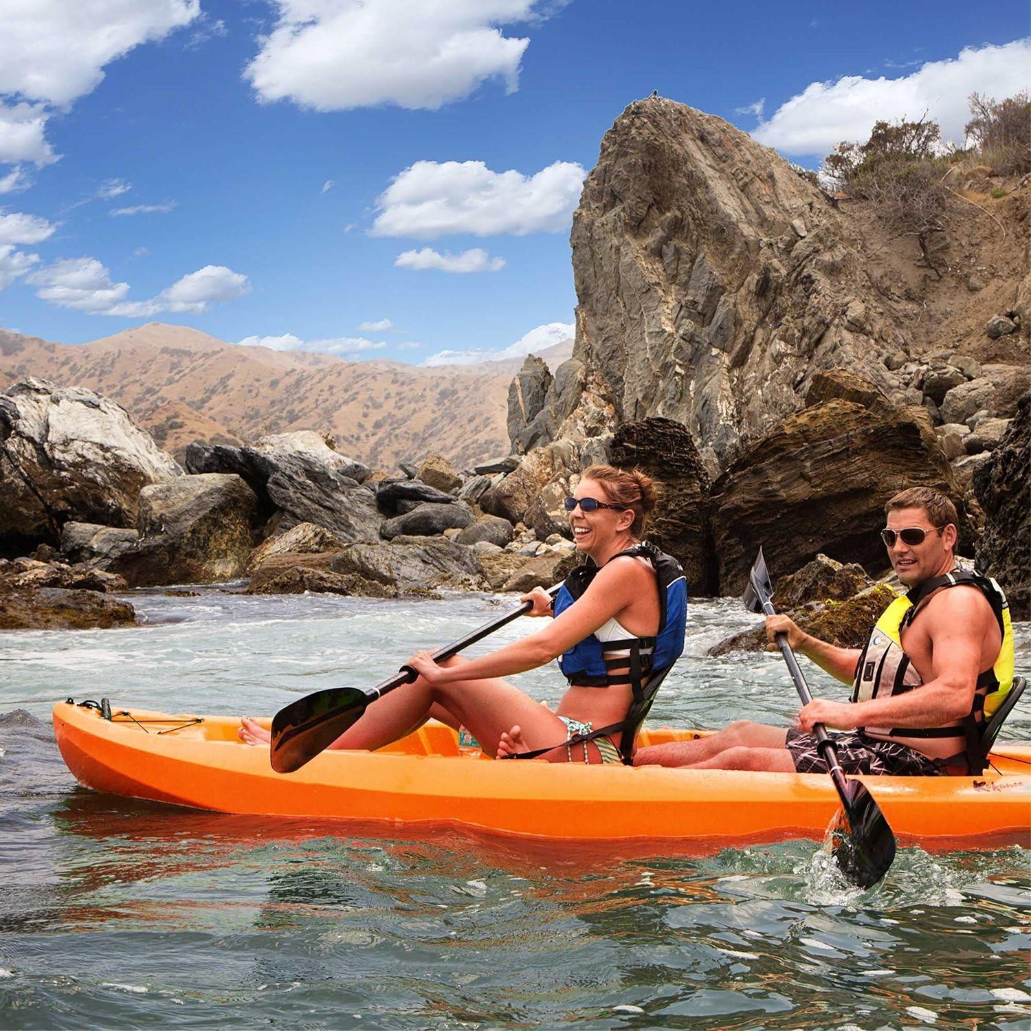 Kokanee Lifetime Sit-On-Top Kayak, Orange, 10'6"