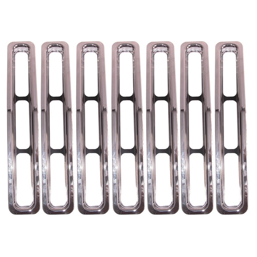 Grille Insert Kit, Chrome | Rugged Ridge | 11306.01 | Fits 1987-1995 Jeep Wrangler YJ