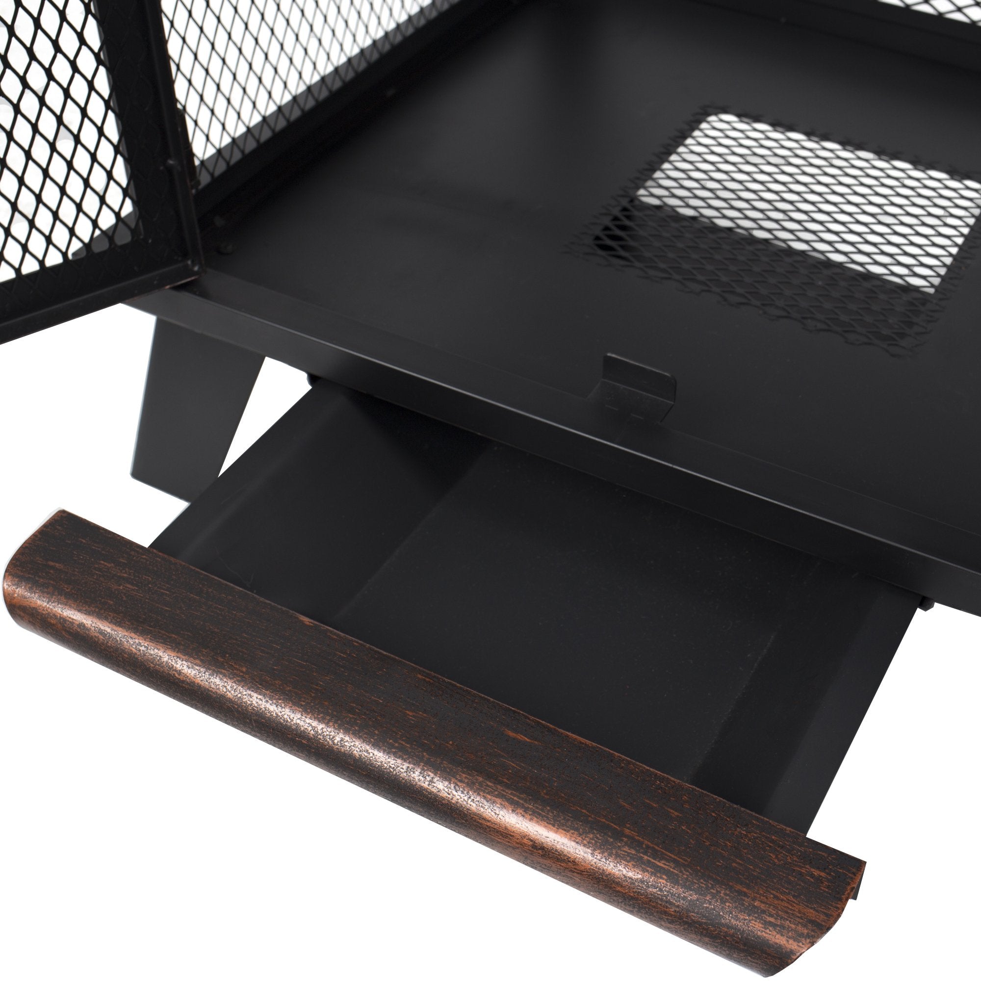 GHP Group Pleasant Hearth OFW577HC Stratford House Wood Burning Fire Pit