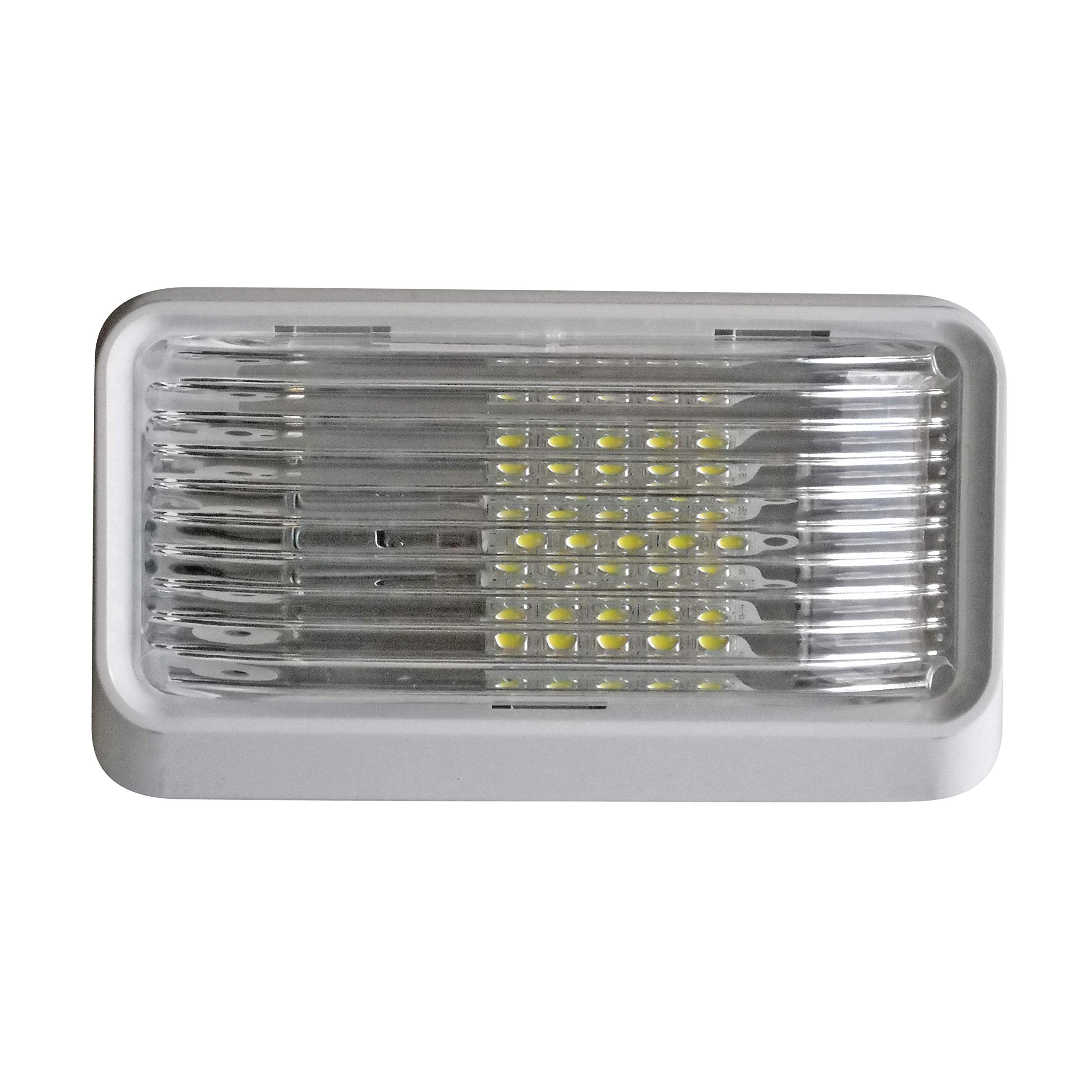 52724 Diamond Group LED Porch Light with Clear Lens