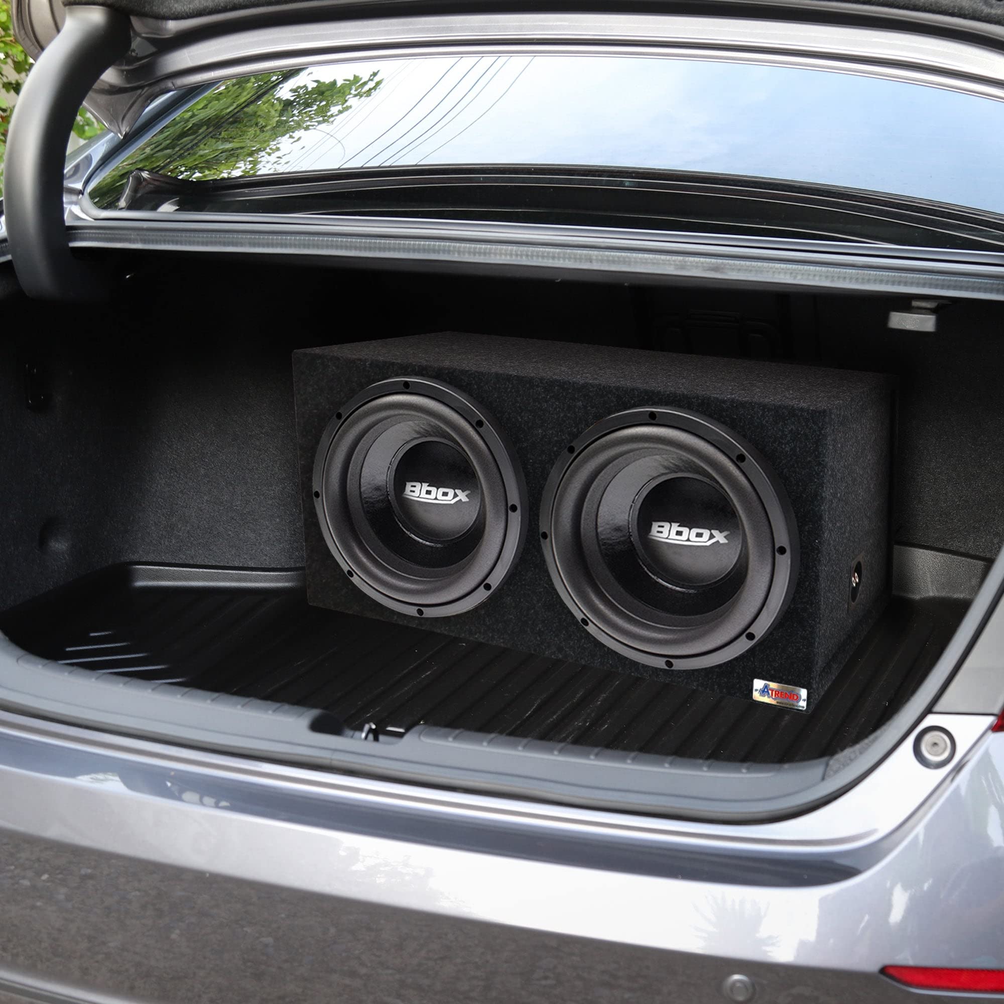 15DQ Atrend 15" Dual Medium Pro Series Sealed Subwoofer Enclosure