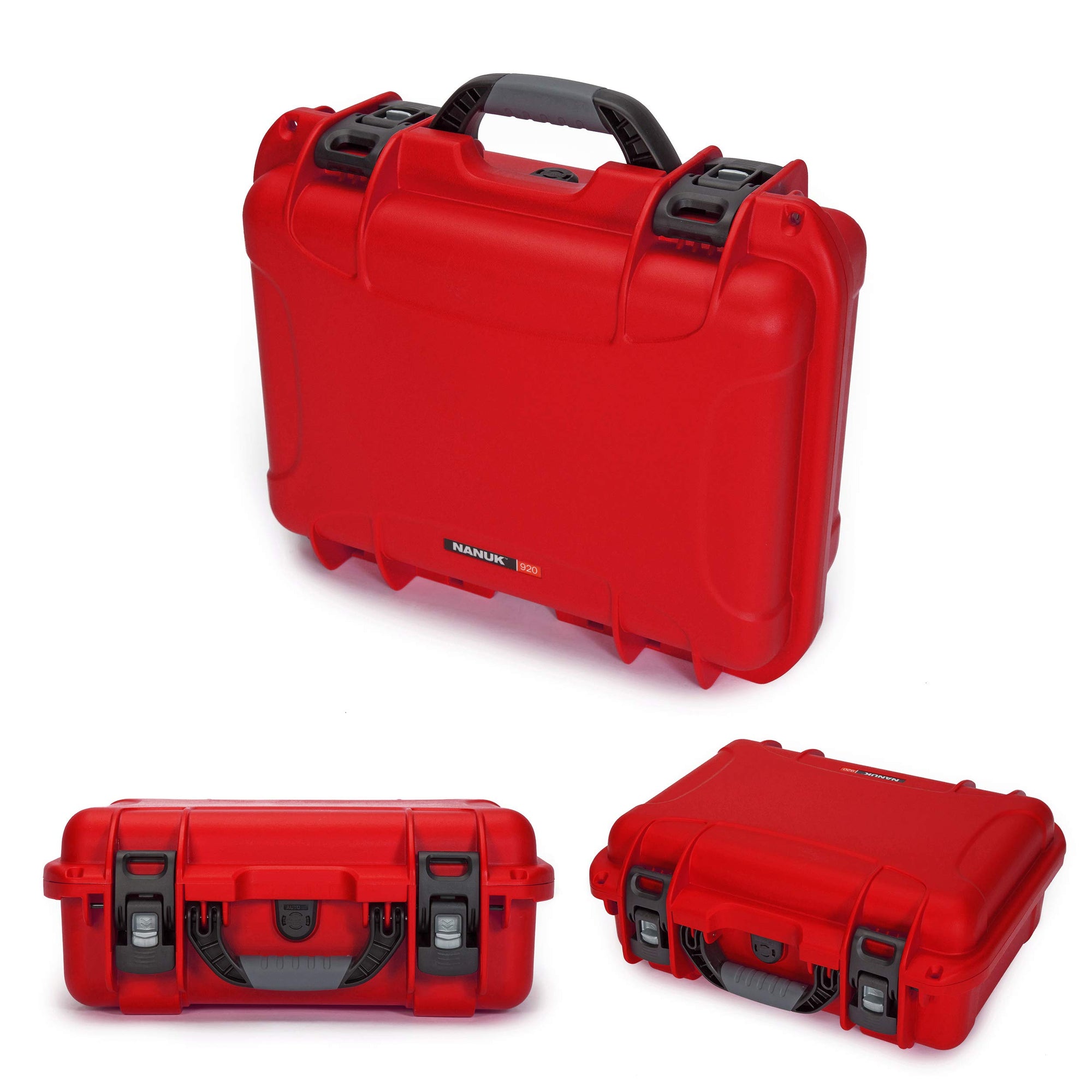 Waterproof Hard Case Nanuk 920 with Custom Foam Insert for Sony A7R Size Camera - Red (920-ESON9)