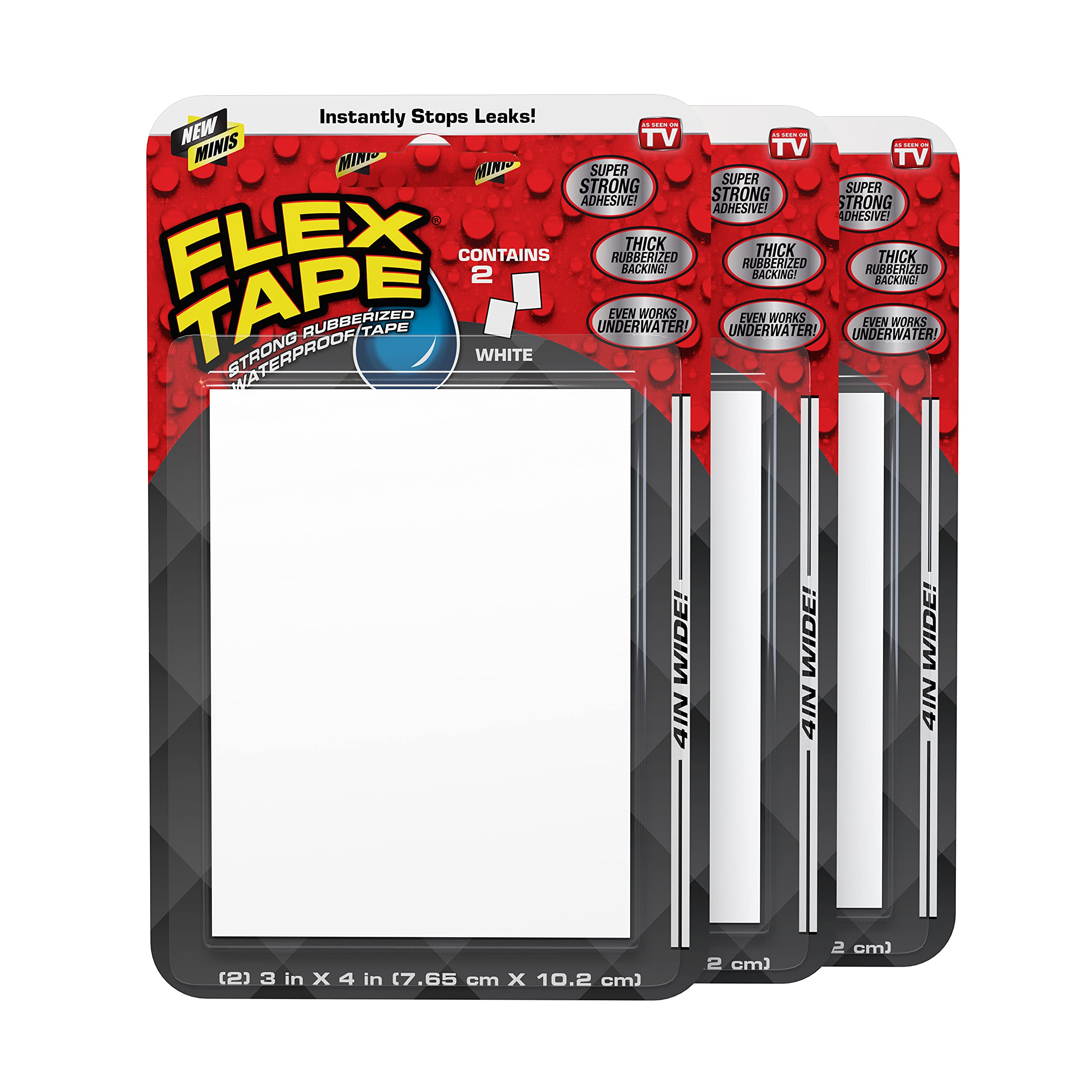 Mini Flex Tape Super Strong Waterproof Tape, White