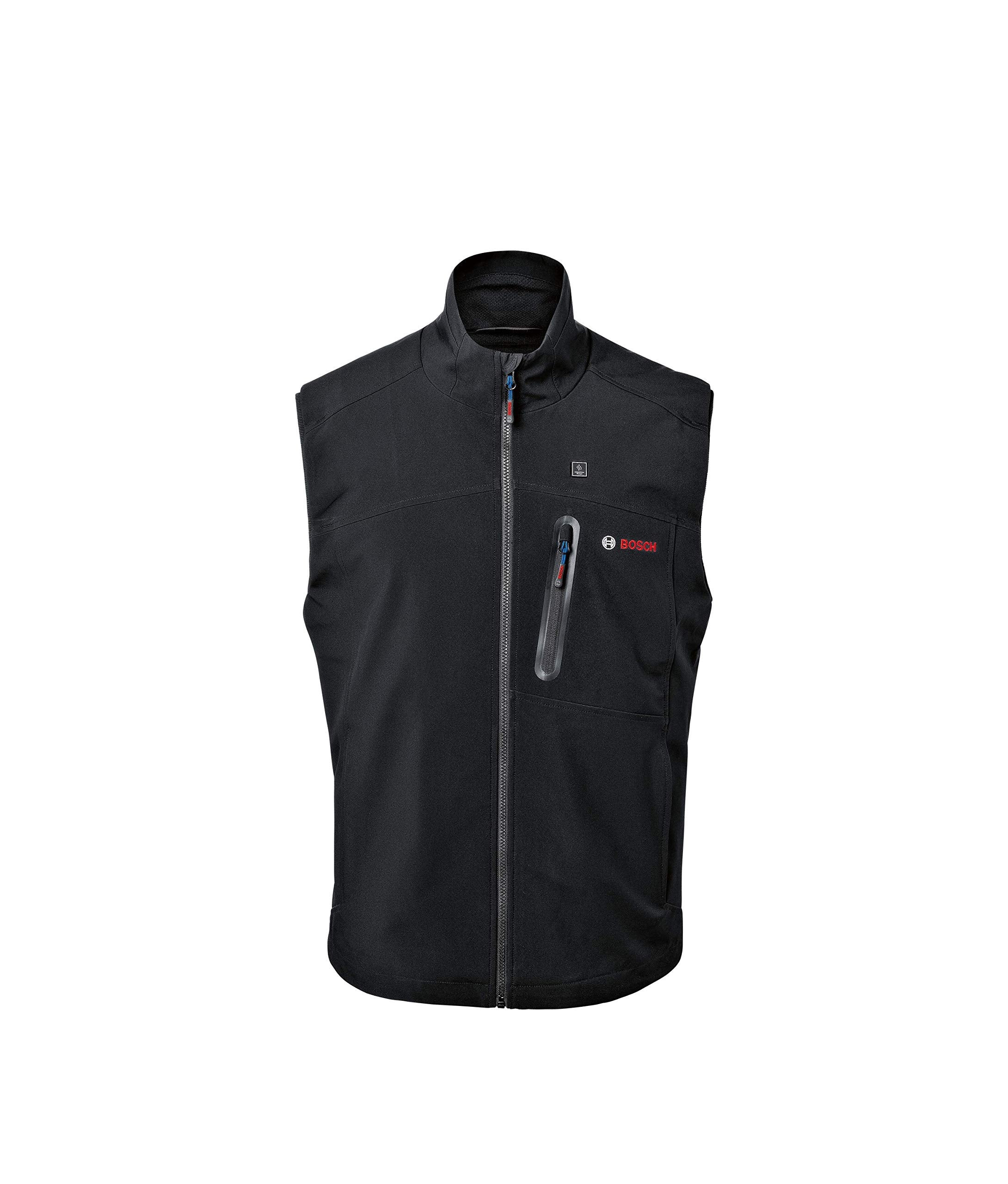 Bosch 12V Max Heated Vest Kit GHV12V-20XLN12 with Portable Power Adapter - Size XLarge